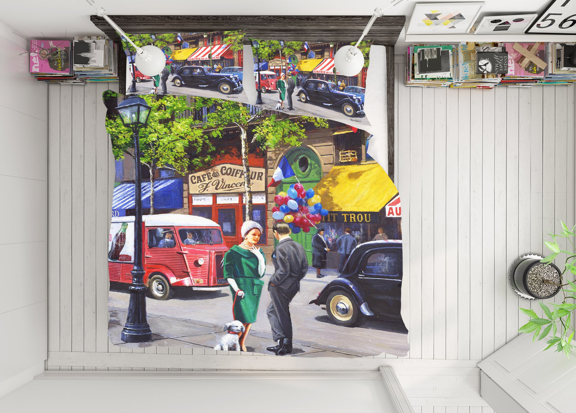 3D Street 12519 Kevin Walsh Bedding Bed Pillowcases Quilt