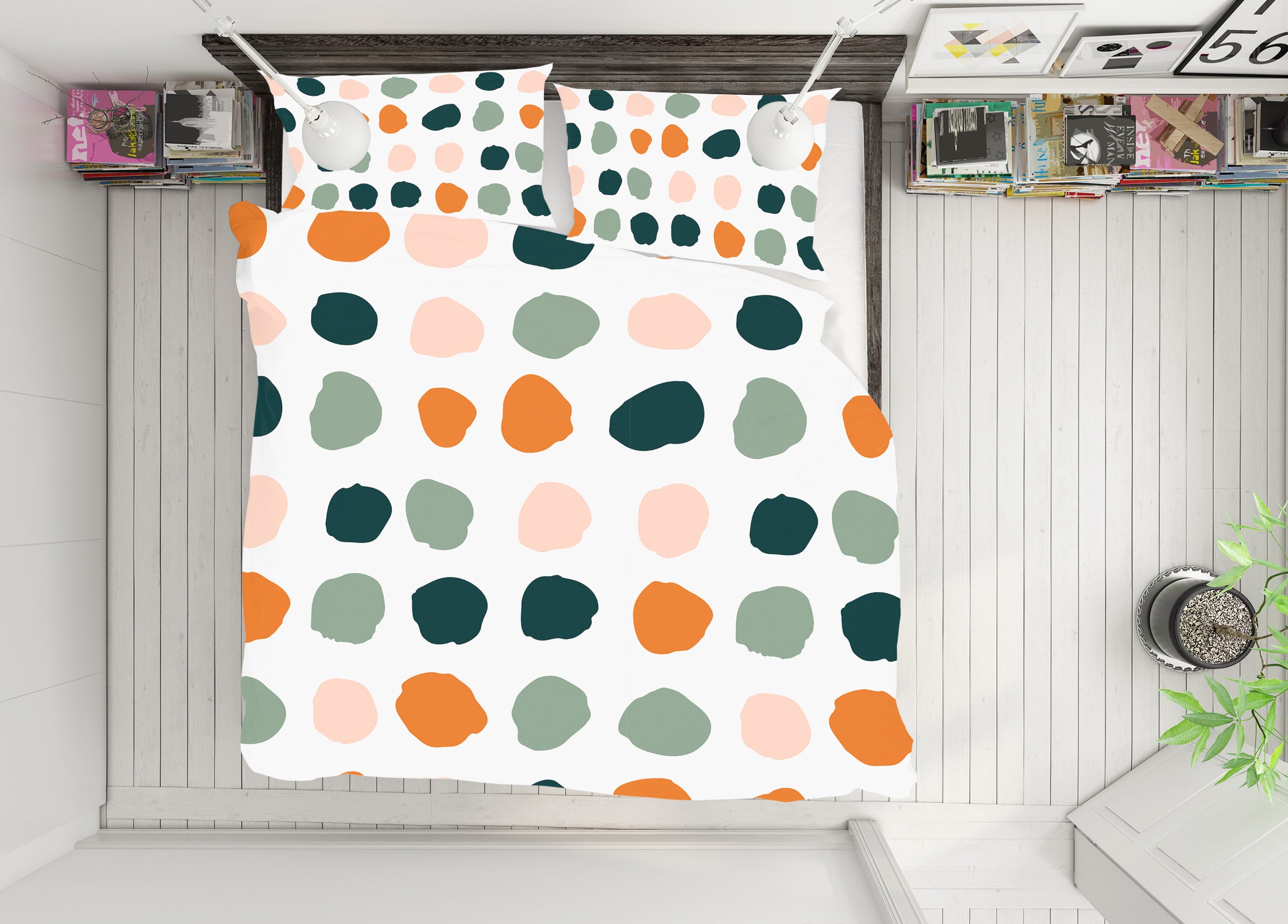 3D Colorful Dots 109157 Kashmira Jayaprakash Bedding Bed Pillowcases Quilt