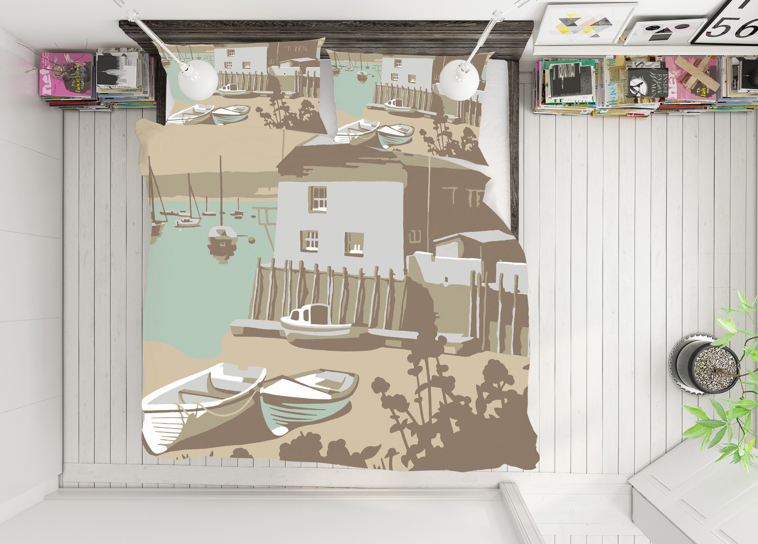 3D Rock 2046 Steve Read Bedding Bed Pillowcases Quilt