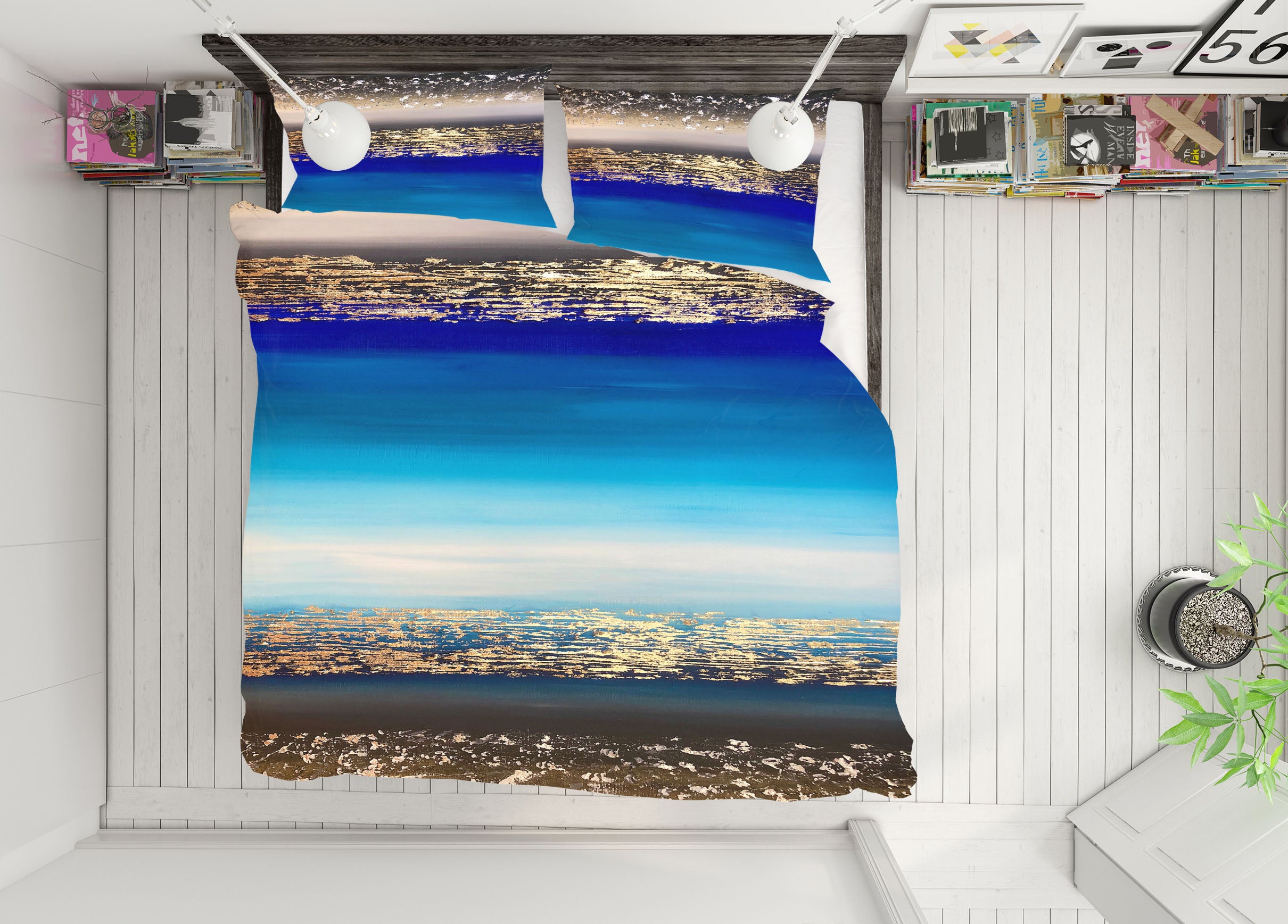 3D Sea Horizon 566 Skromova Marina Bedding Bed Pillowcases Quilt