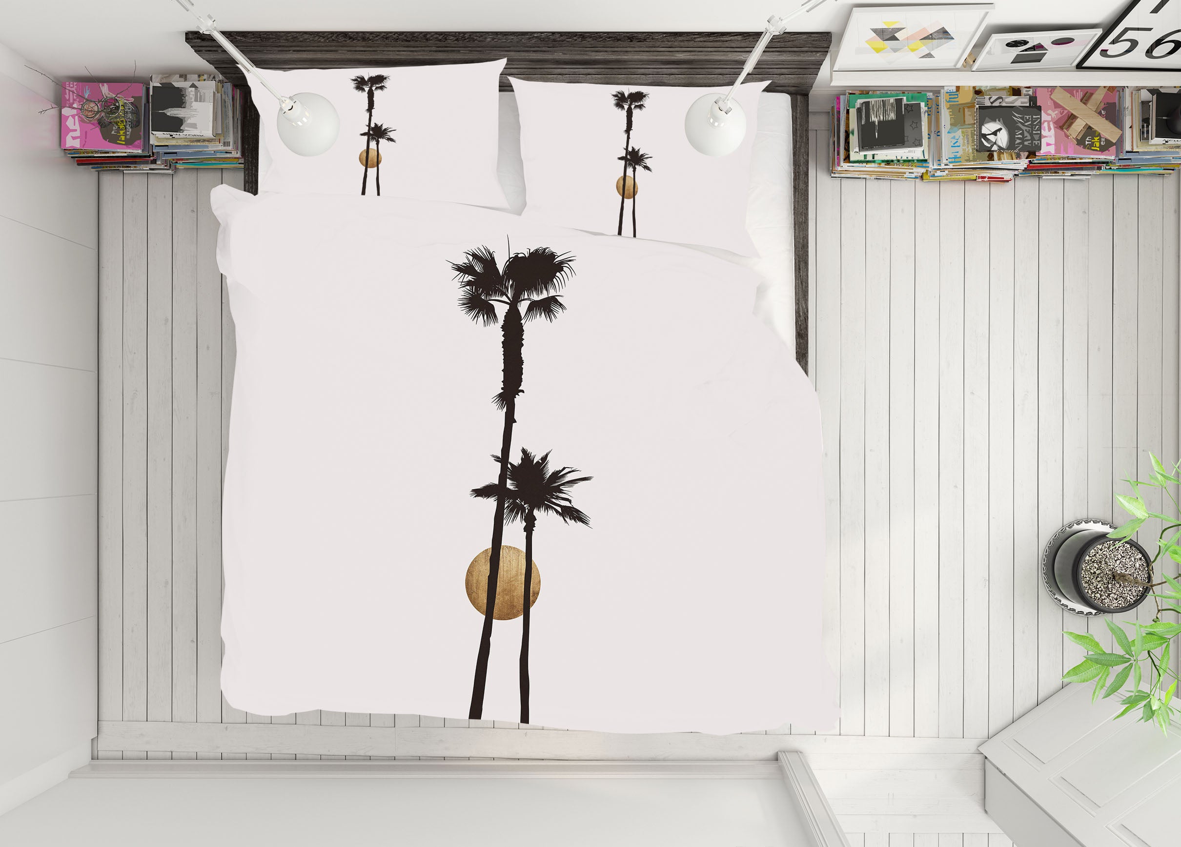 3D Black Coconut 194 Boris Draschoff Bedding Bed Pillowcases Quilt