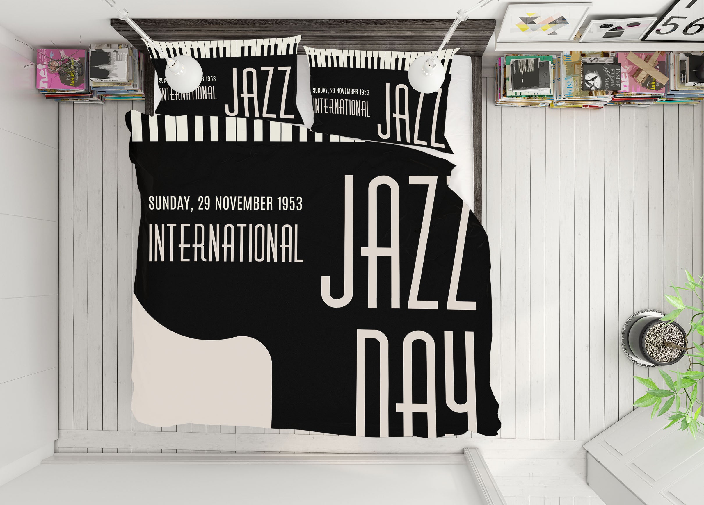 3D Piano Key 167 Boris Draschoff Bedding Bed Pillowcases Quilt