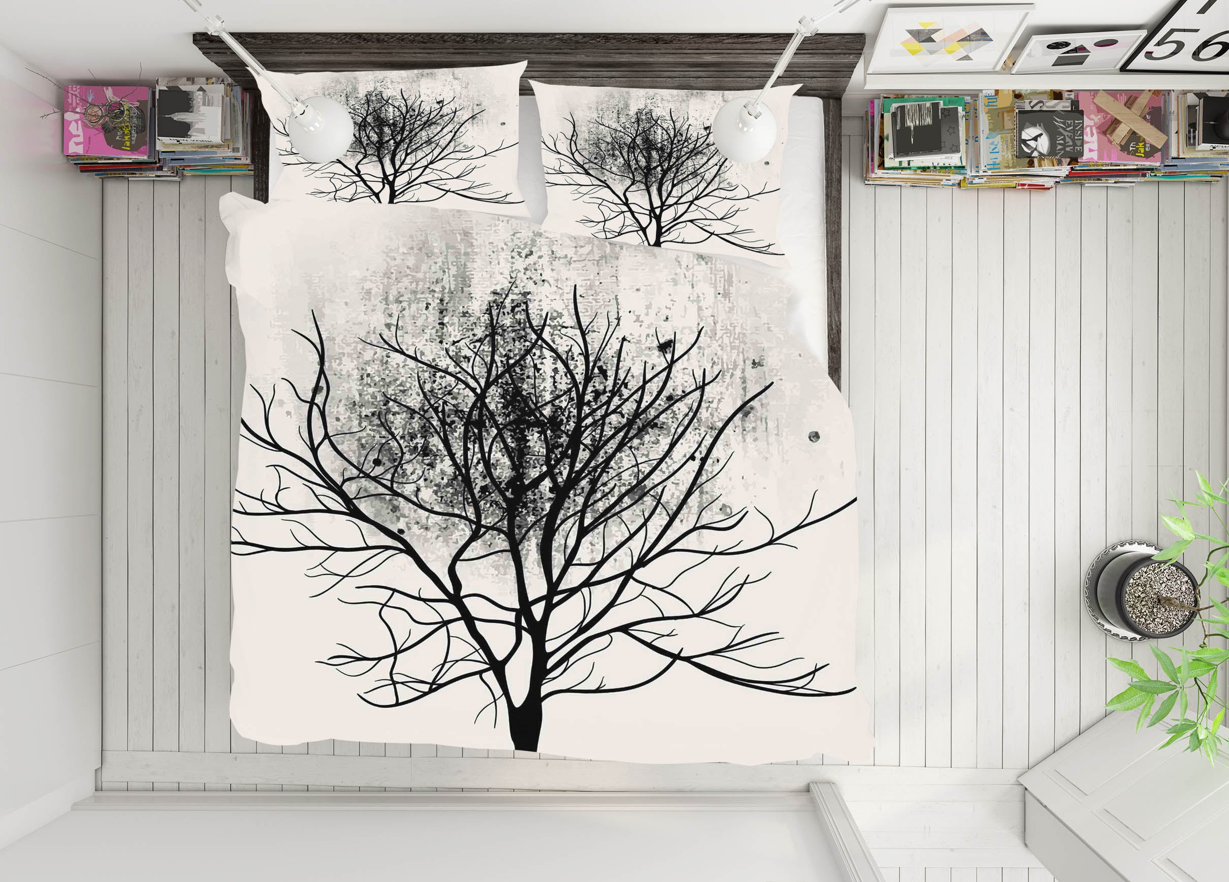3D Dead Branch 2123 Boris Draschoff Bedding Bed Pillowcases Quilt