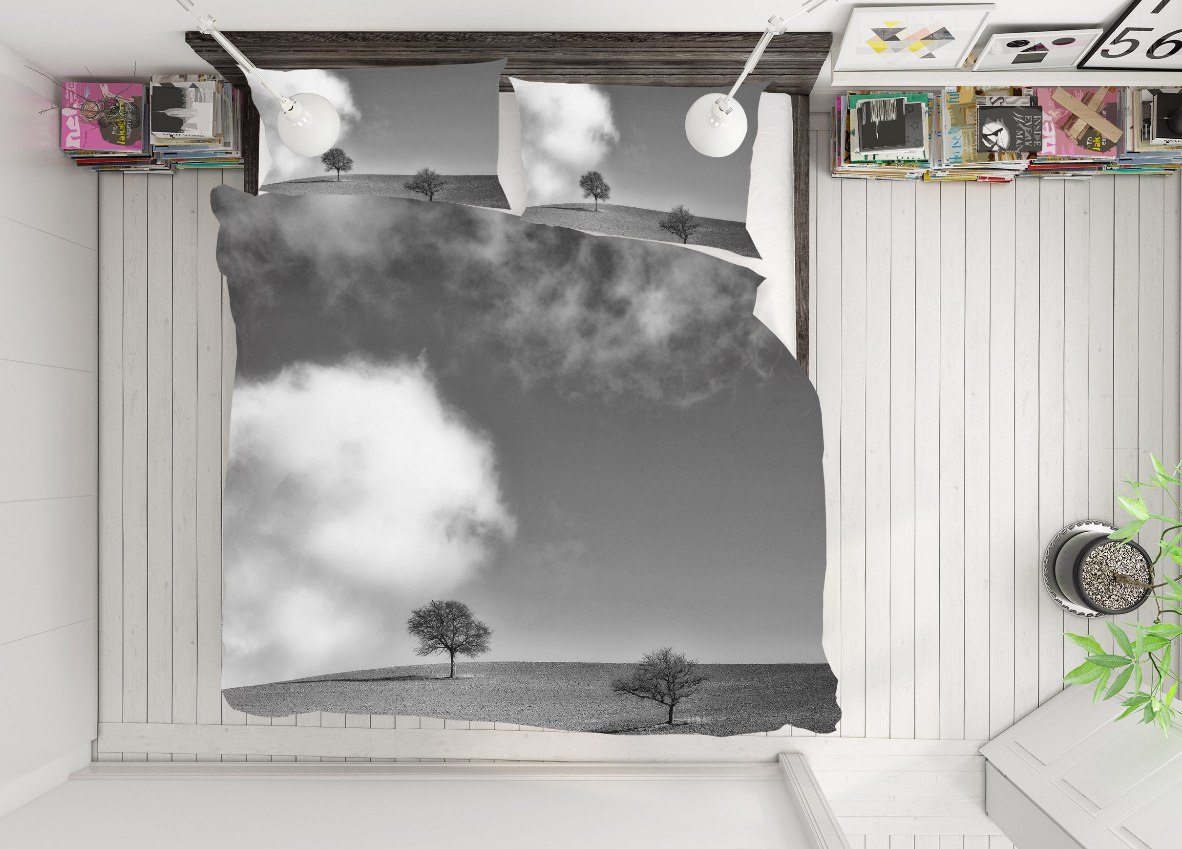 3D Desert Smoke 2118 Marco Carmassi Bedding Bed Pillowcases Quilt