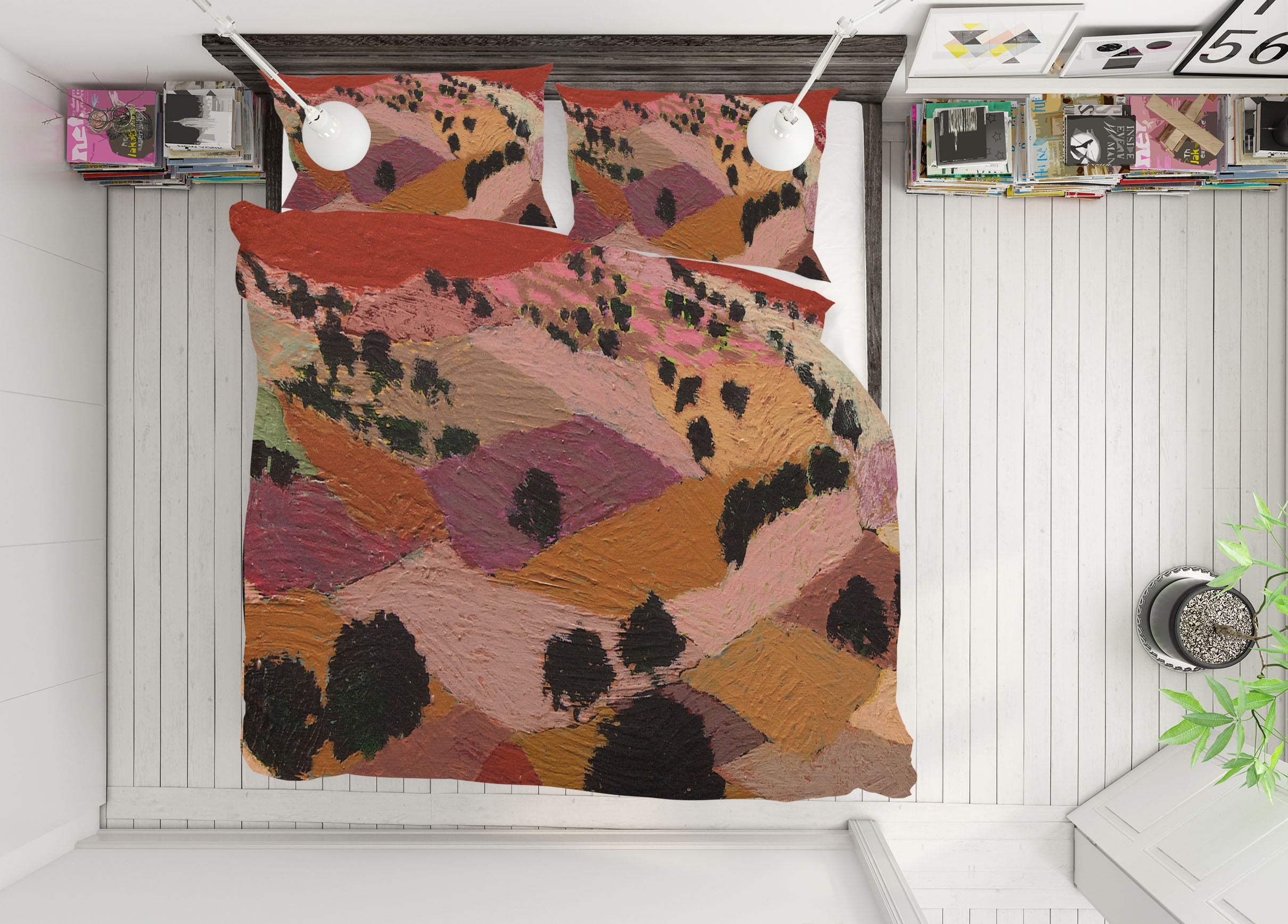 3D Desert Tree 104 Allan P. Friedlander Bedding Bed Pillowcases Quilt