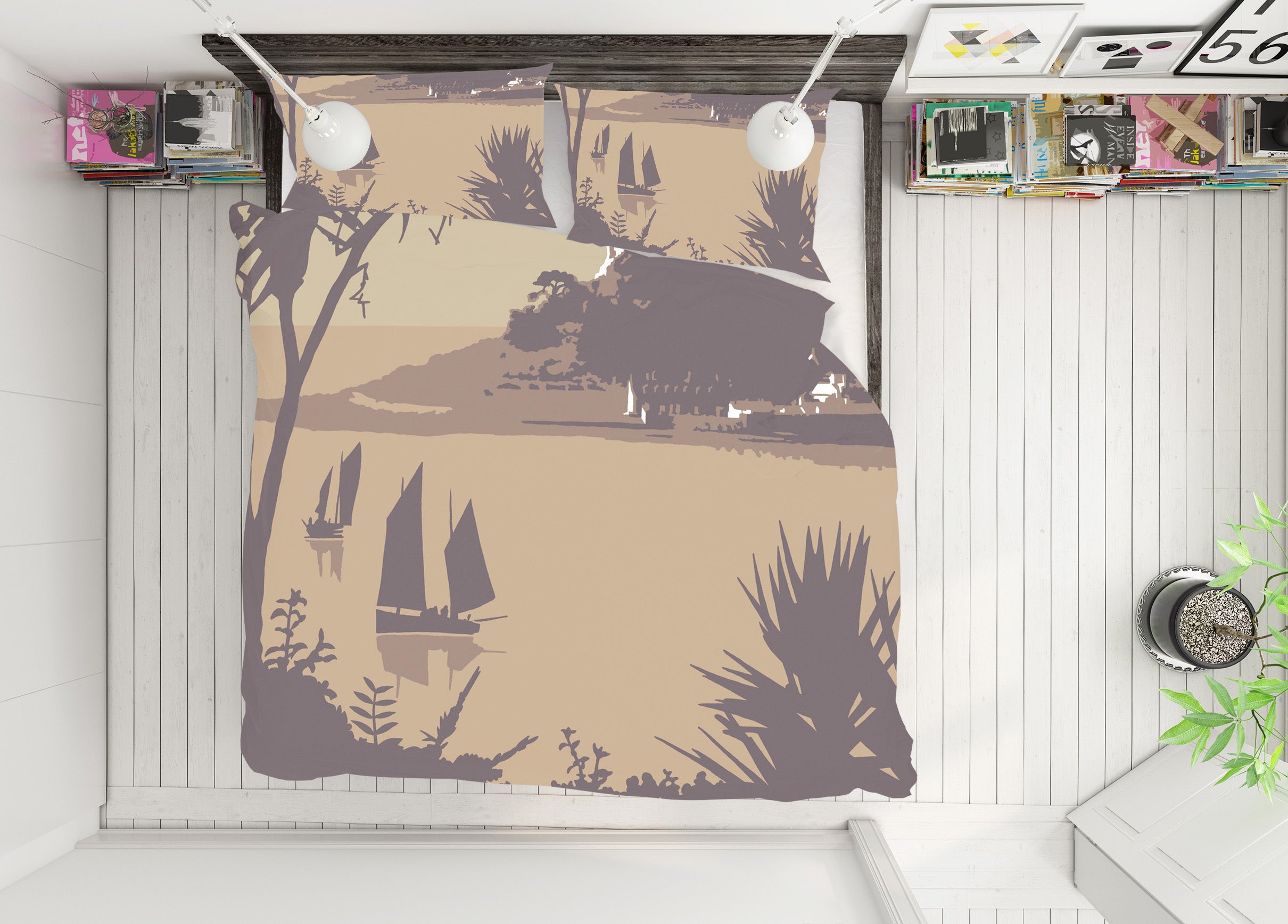 3D Marazion 2024 Steve Read Bedding Bed Pillowcases Quilt