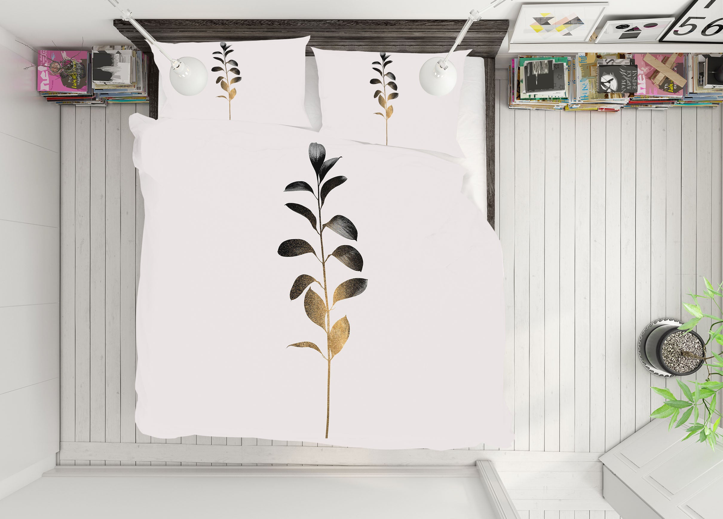 3D Golden Grass 184 Boris Draschoff Bedding Bed Pillowcases Quilt