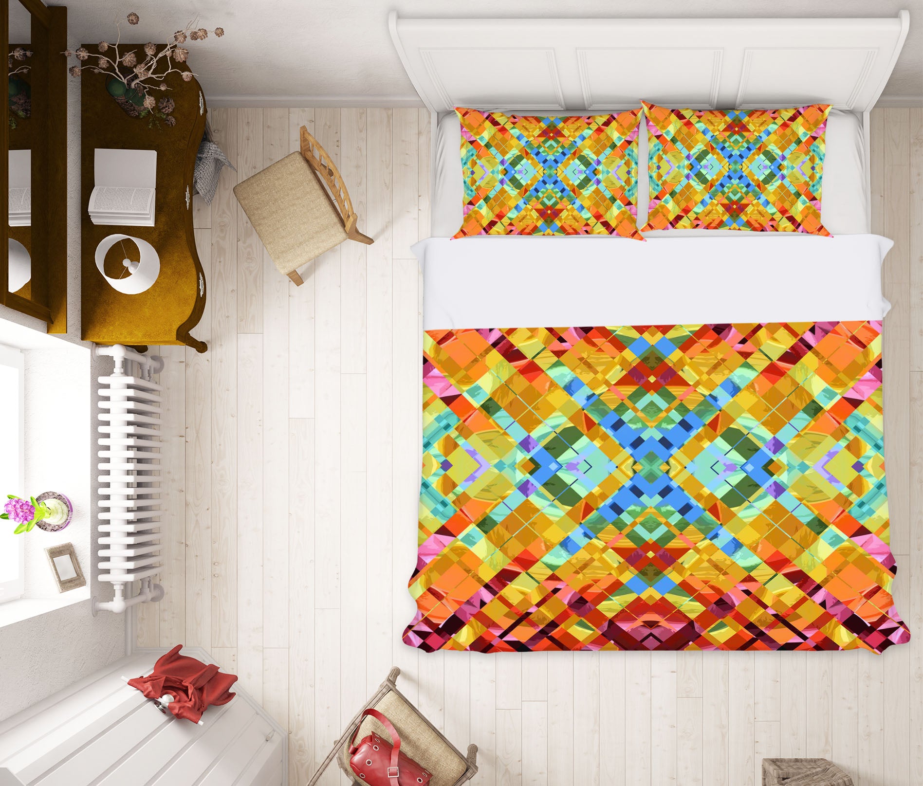 3D Color Weave 2002 Shandra Smith Bedding Bed Pillowcases Quilt