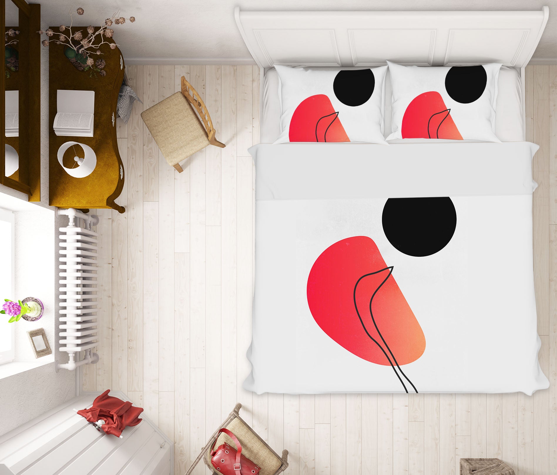 3D Graffiti Circle 104 Boris Draschoff Bedding Bed Pillowcases Quilt