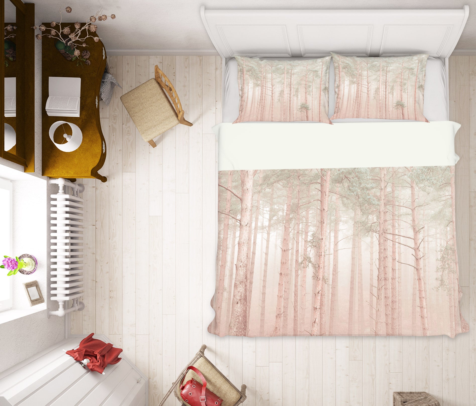 3D Forest Tree 6994 Assaf Frank Bedding Bed Pillowcases Quilt Cover Duvet Cover