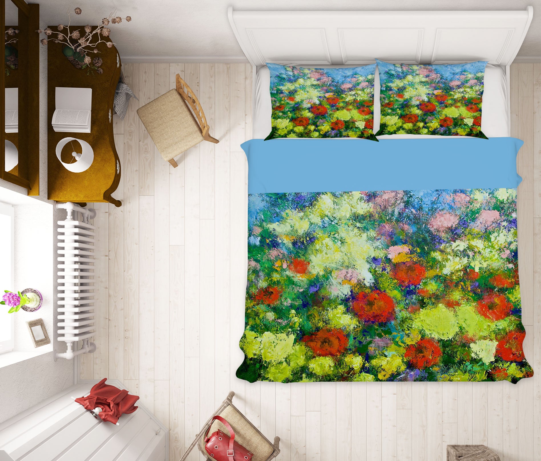 3D Garden Shower 1070 Allan P. Friedlander Bedding Bed Pillowcases Quilt