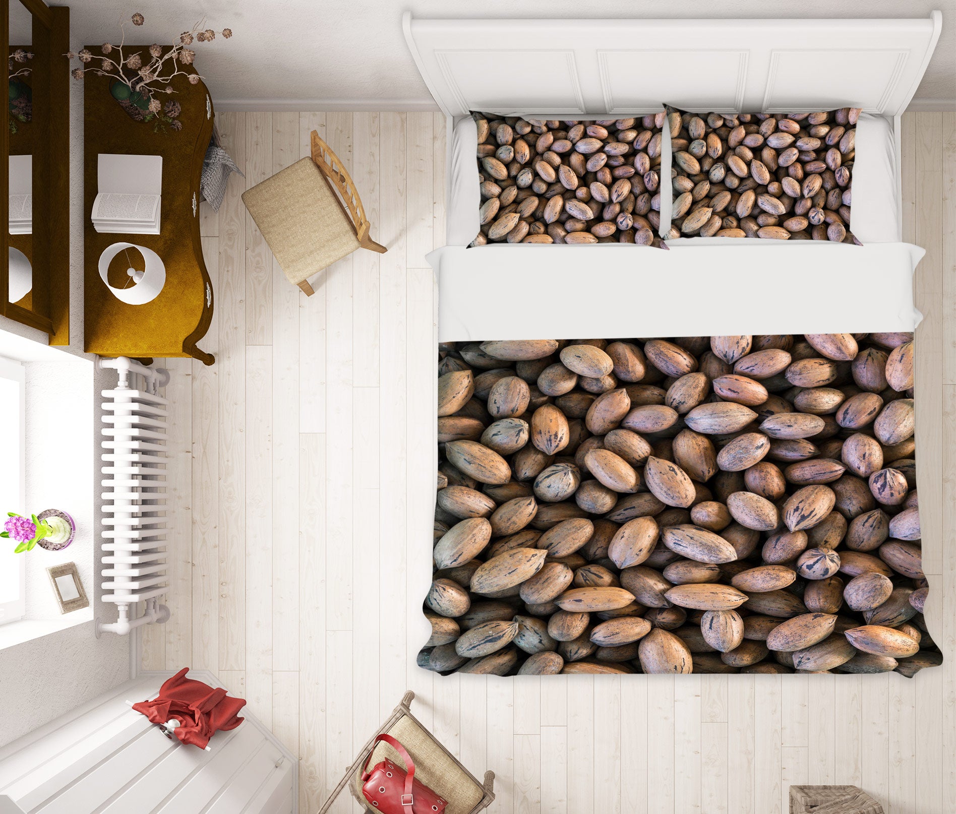 3D Peanut Bean 6959 Assaf Frank Bedding Bed Pillowcases Quilt Cover Duvet Cover