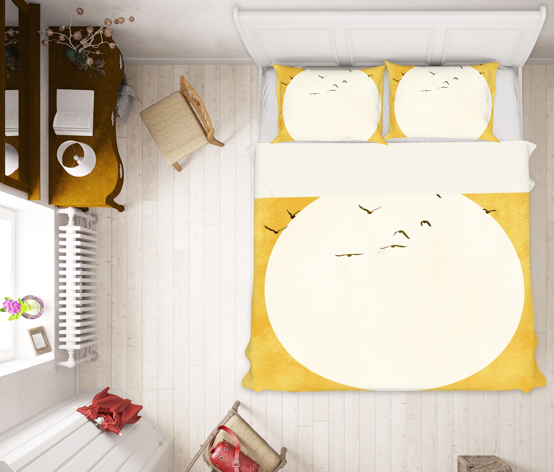 3D Flying Bird 2124 Boris Draschoff Bedding Bed Pillowcases Quilt