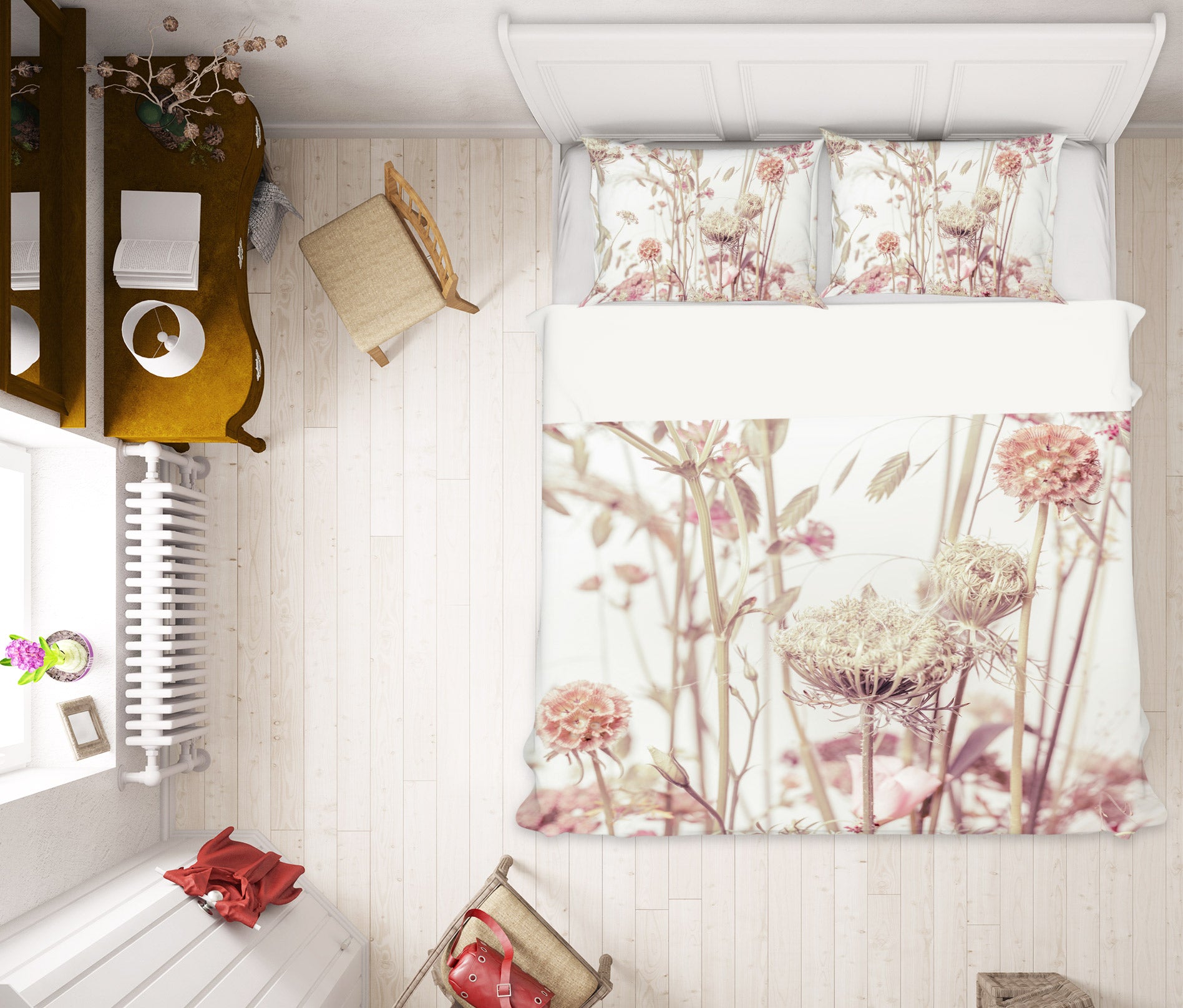 3D Flower Petals 6970 Assaf Frank Bedding Bed Pillowcases Quilt Cover Duvet Cover