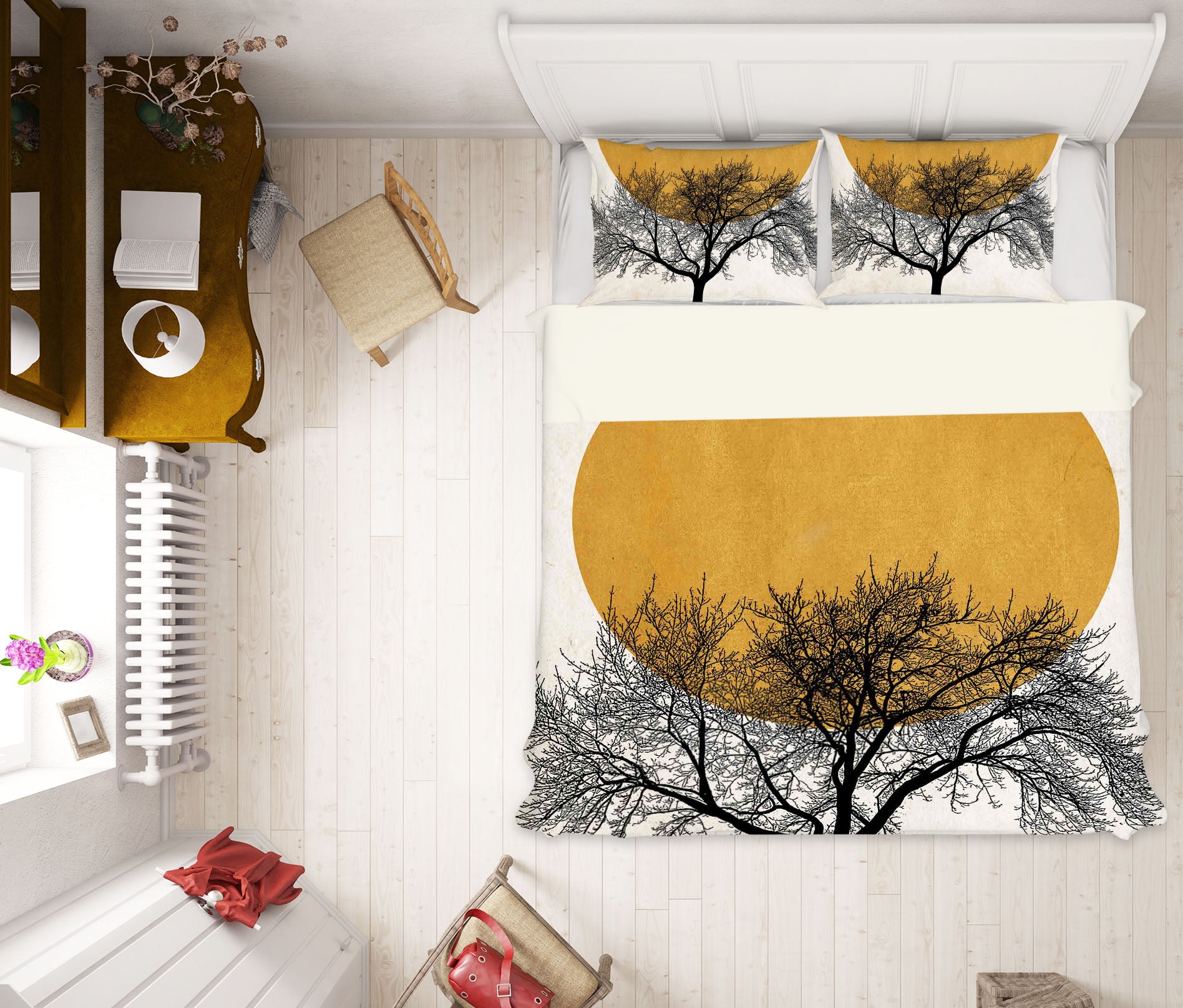 3D Forest Sunset 2128 Boris Draschoff Bedding Bed Pillowcases Quilt