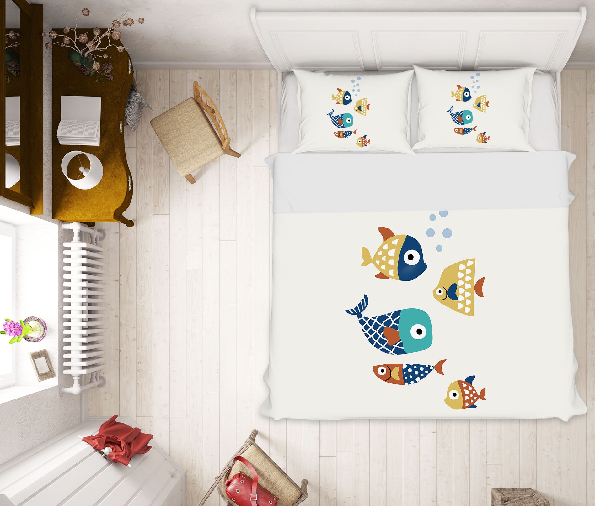 3D Cartoon Fish 177 Boris Draschoff Bedding Bed Pillowcases Quilt