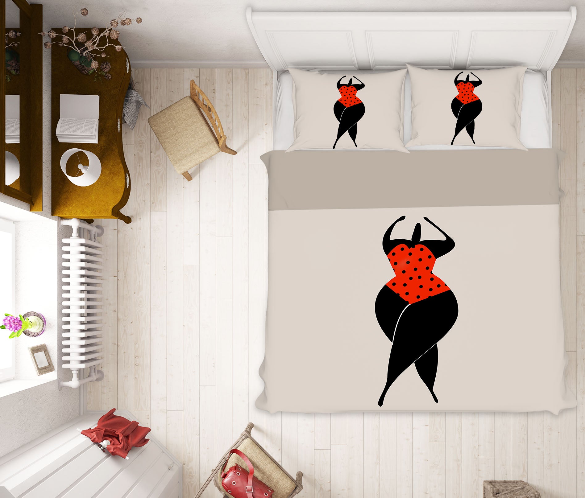 3D Beautiful Dance 132 Boris Draschoff Bedding Bed Pillowcases Quilt