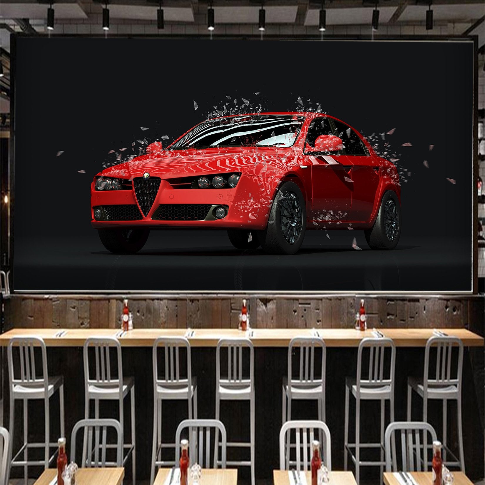 3D Car 937 Vehicle Wall Murals Wallpaper AJ Wallpaper 2 