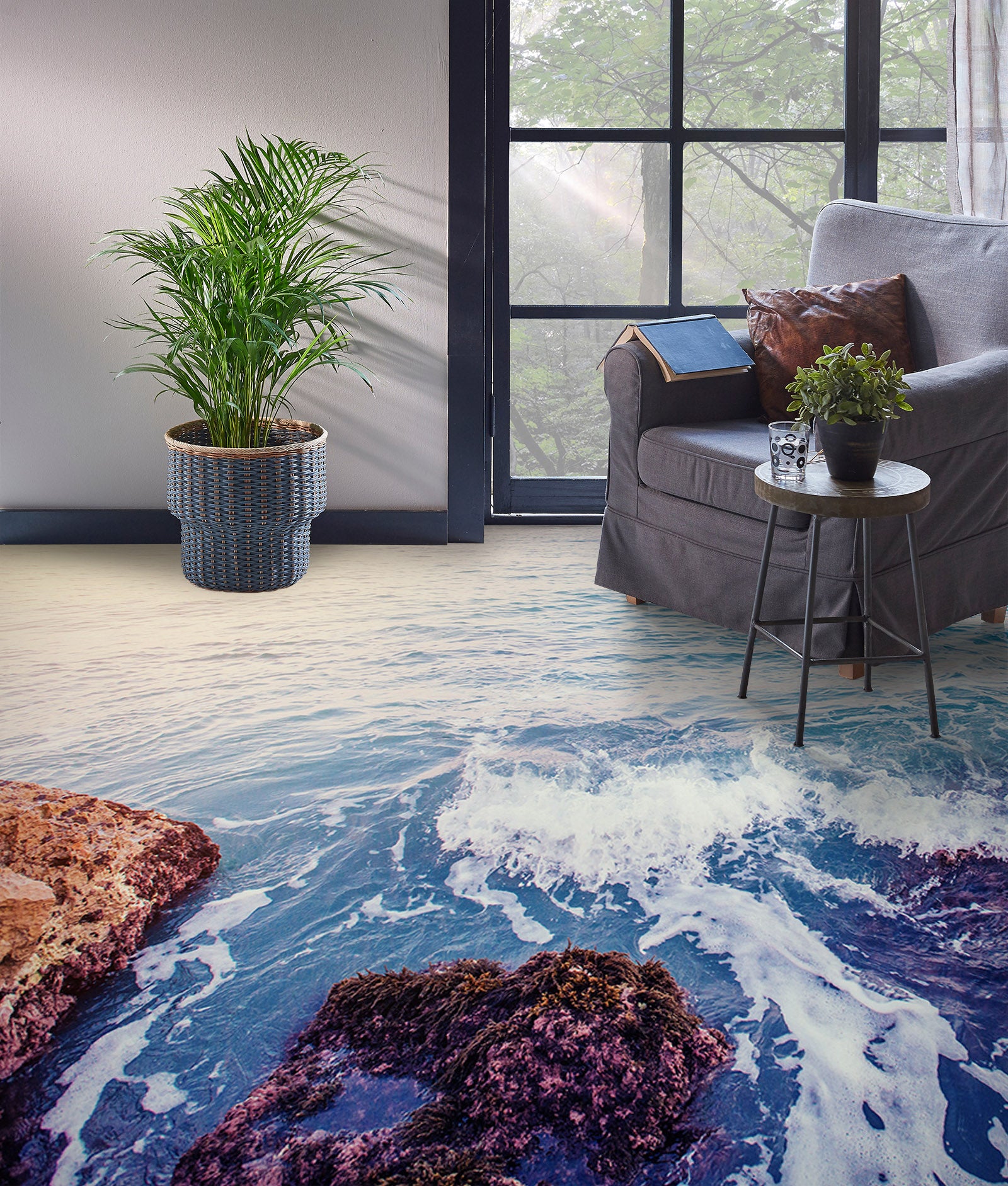 3D The Language Of The Sea 1280 Floor Mural  Wallpaper Murals Self-Adhesive Removable Print Epoxy