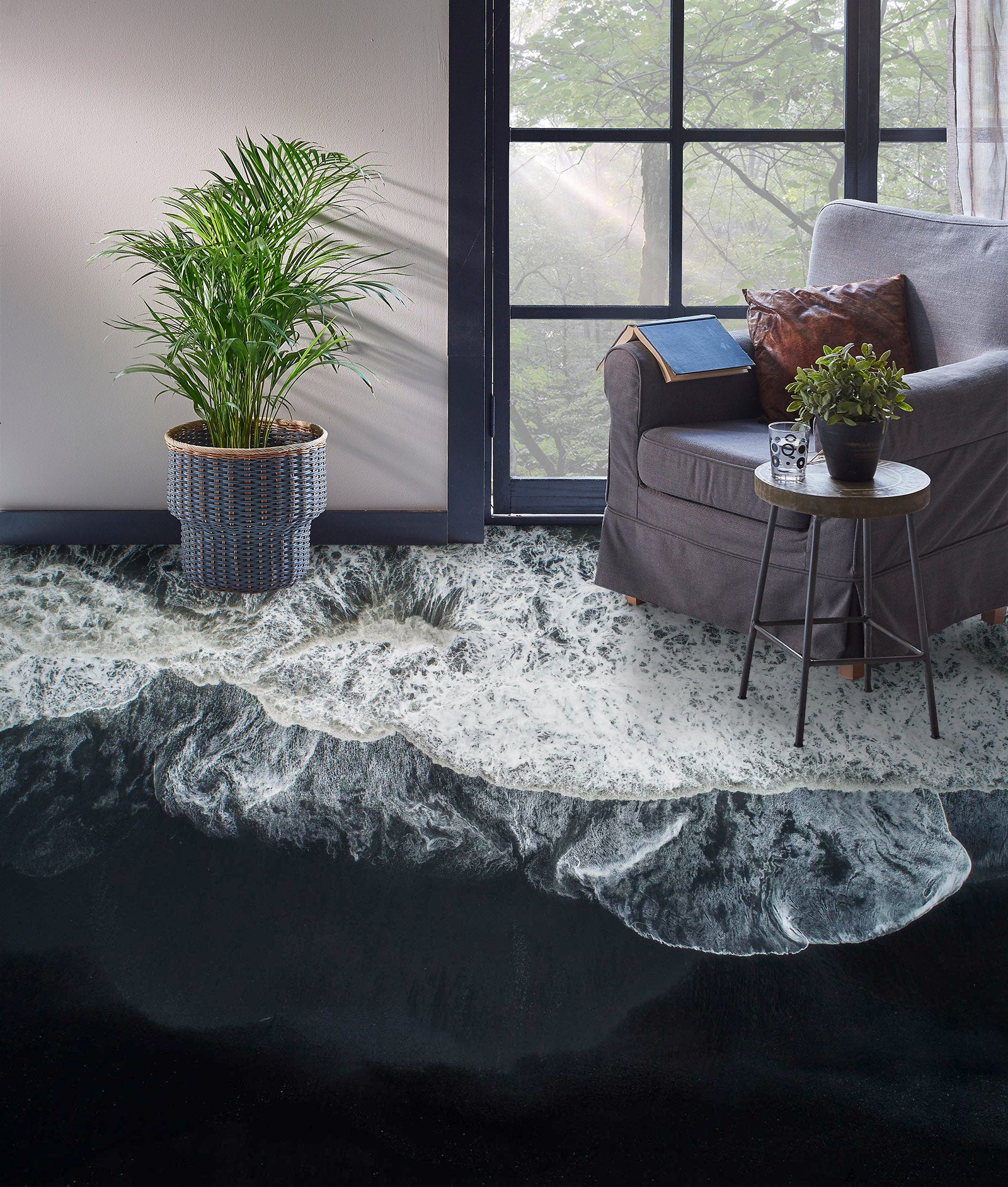 3D Artistic Water 689 Floor Mural  Wallpaper Murals Rug & Mat Print Epoxy waterproof bath floor
