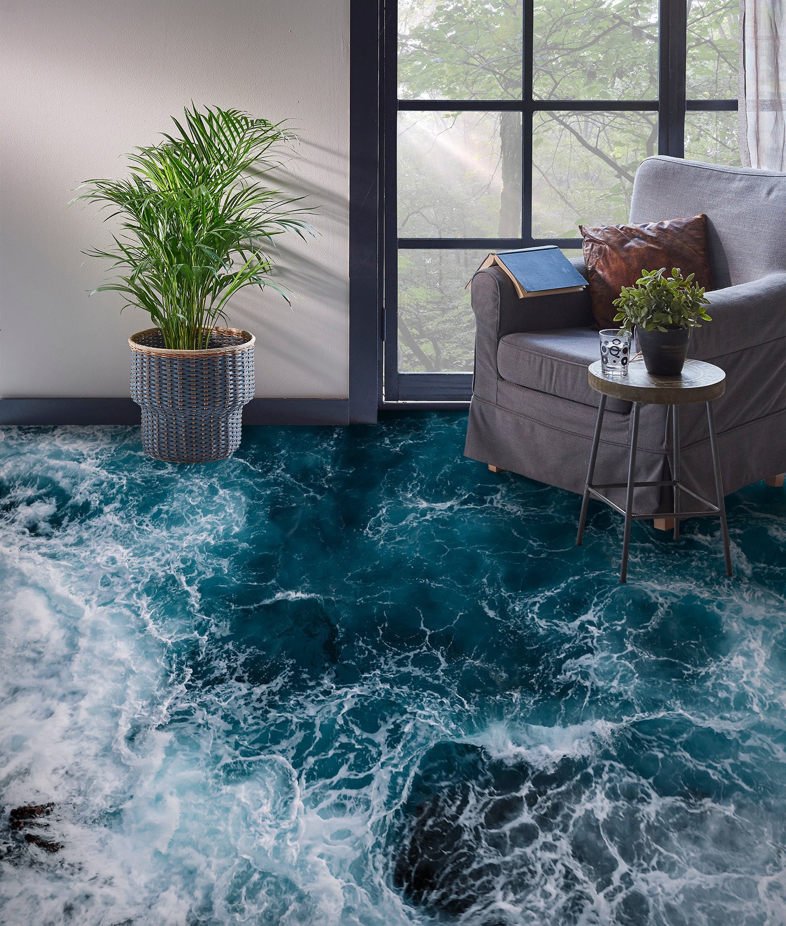 3D Advanced Sea Art 678 Floor Mural  Wallpaper Murals Rug & Mat Print Epoxy waterproof bath floor