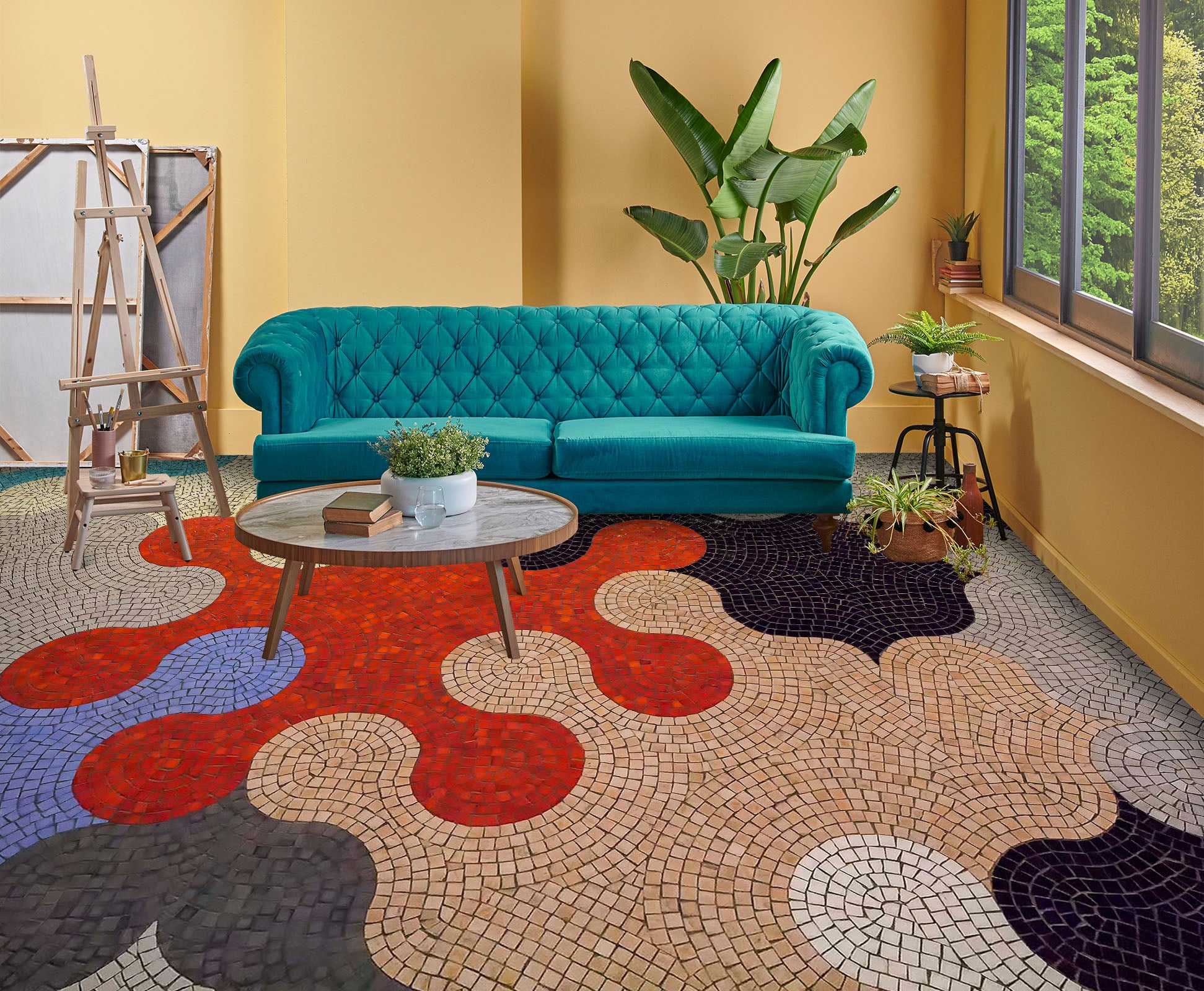 3D Fun Stitching 926 Floor Mural  Wallpaper Murals Rug & Mat Print Epoxy waterproof bath floor