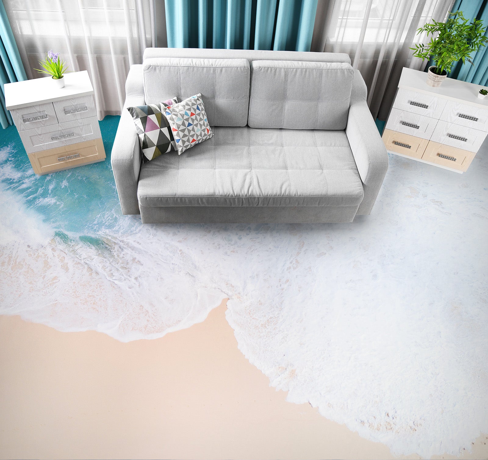 3D Memory Of White Spray 201 Floor Mural  Wallpaper Murals Rug & Mat Print Epoxy waterproof bath floor
