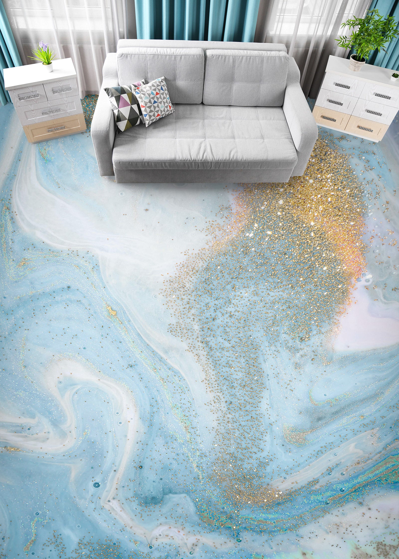 3D Noble Memory 400 Floor Mural  Wallpaper Murals Rug & Mat Print Epoxy waterproof bath floor