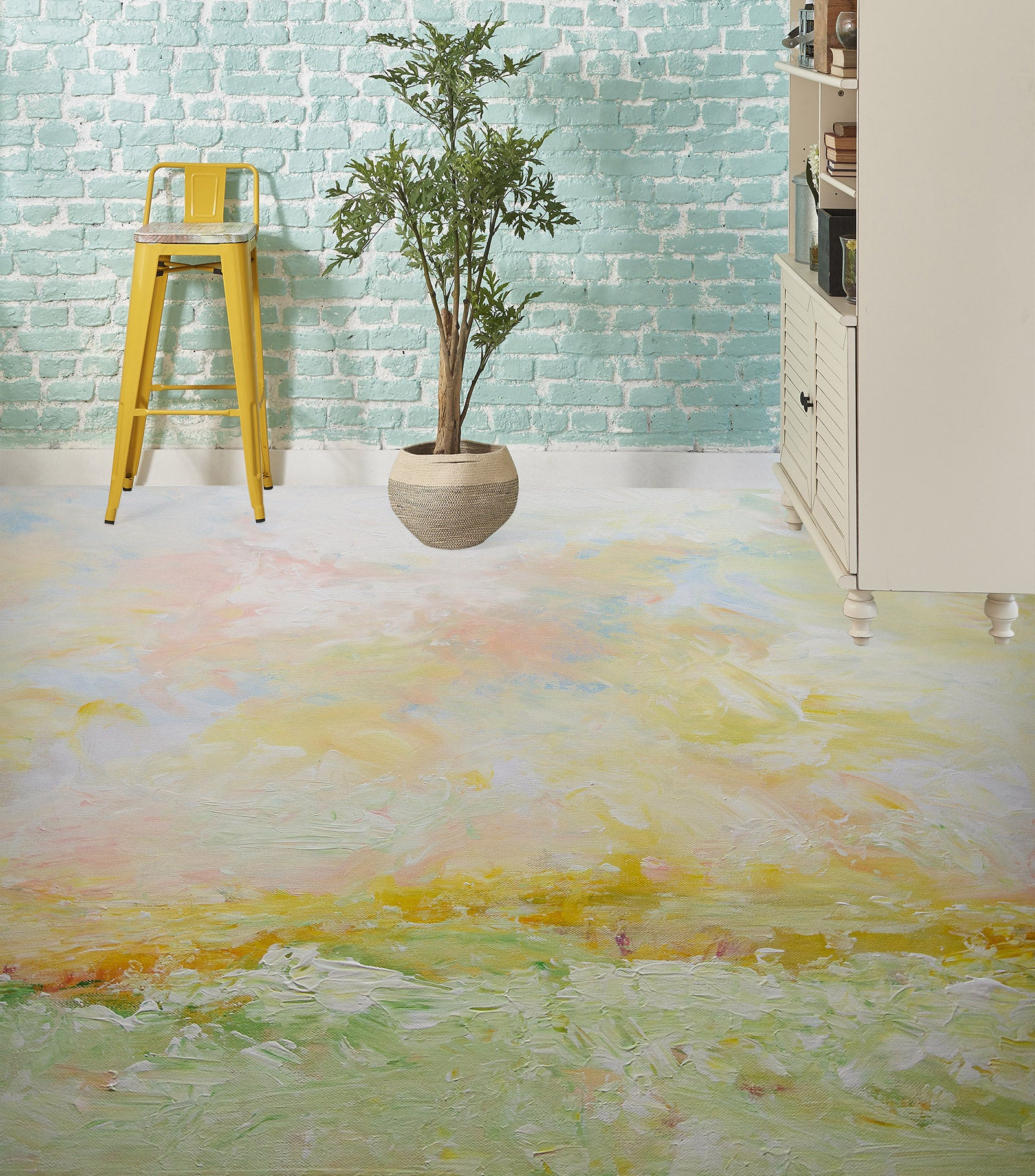 3D Colored Clouds 467 Allan P. Friedlander Floor Mural  Wallpaper Murals Self-Adhesive Removable Print Epoxy