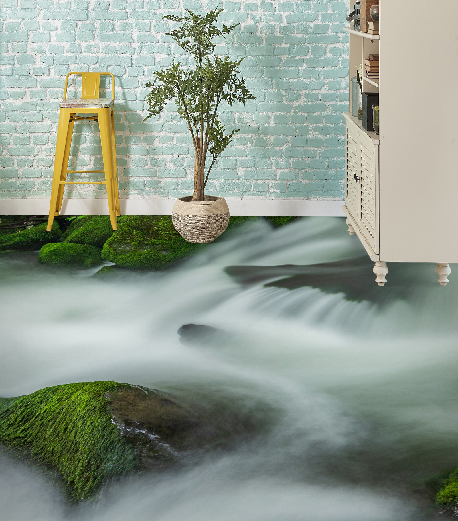 3D Dreamy Intense Water 1048 Floor Mural  Wallpaper Murals Self-Adhesive Removable Print Epoxy