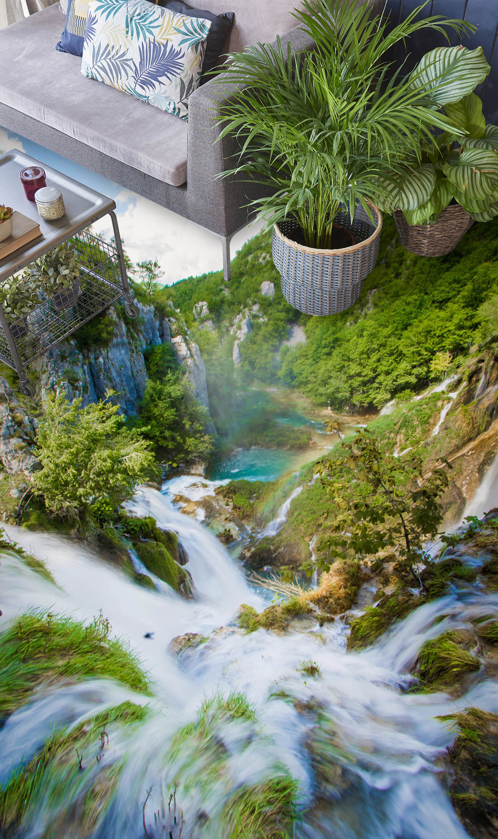 3D Vitality Mountains 890 Floor Mural  Wallpaper Murals Rug & Mat Print Epoxy waterproof bath floor