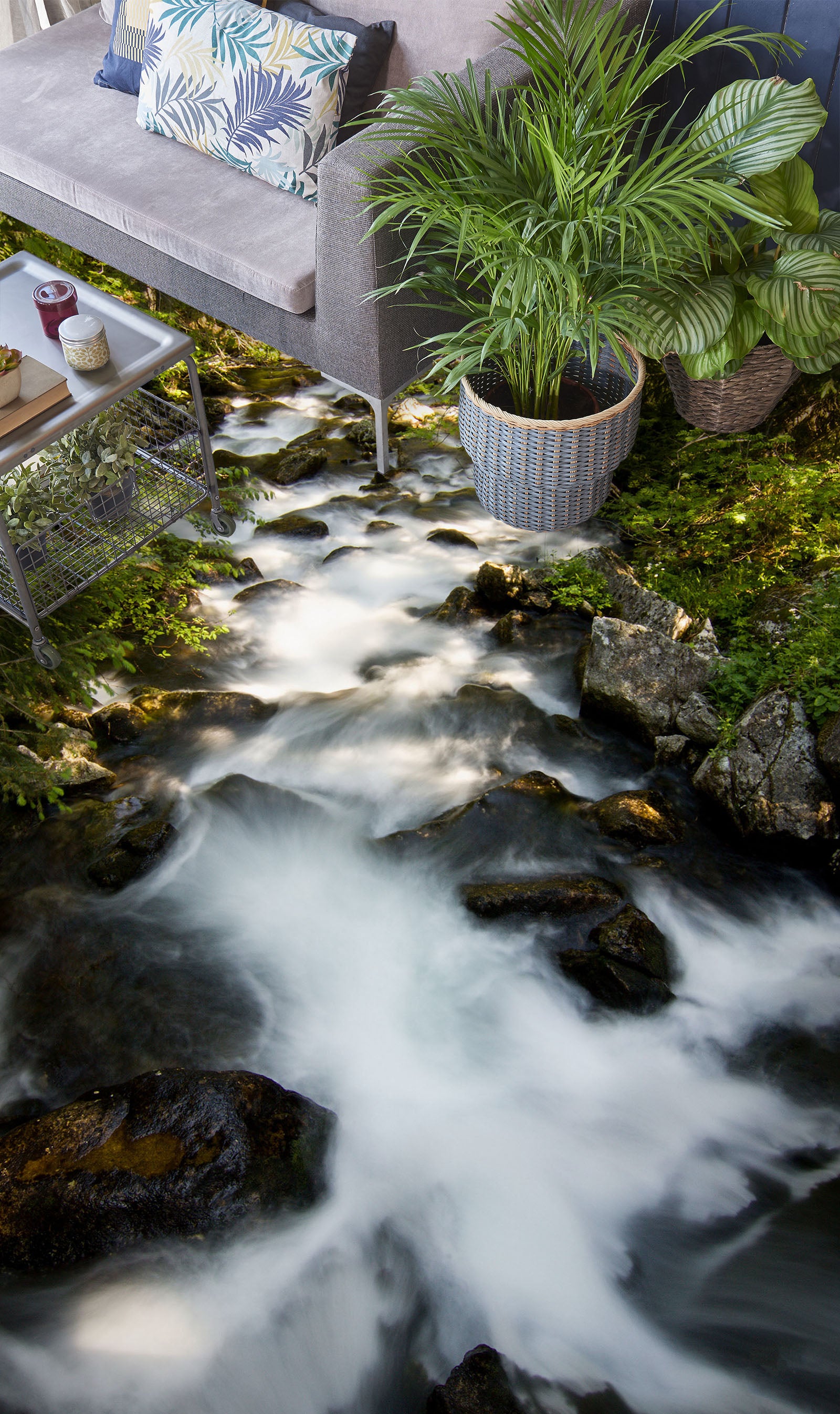 3D Cool Summer Water 800 Floor Mural  Wallpaper Murals Rug & Mat Print Epoxy waterproof bath floor