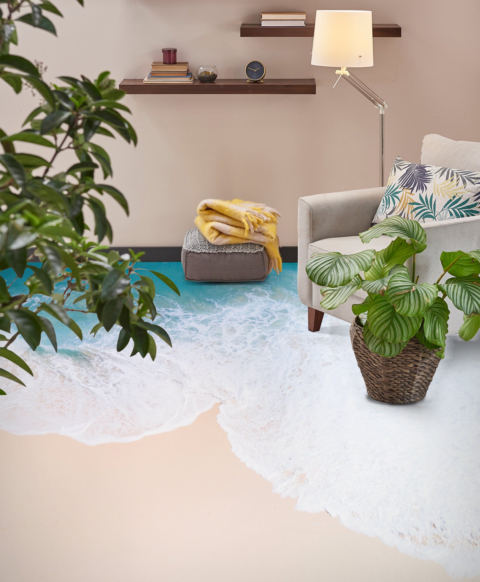 3D Memory Of White Spray 201 Floor Mural  Wallpaper Murals Rug & Mat Print Epoxy waterproof bath floor