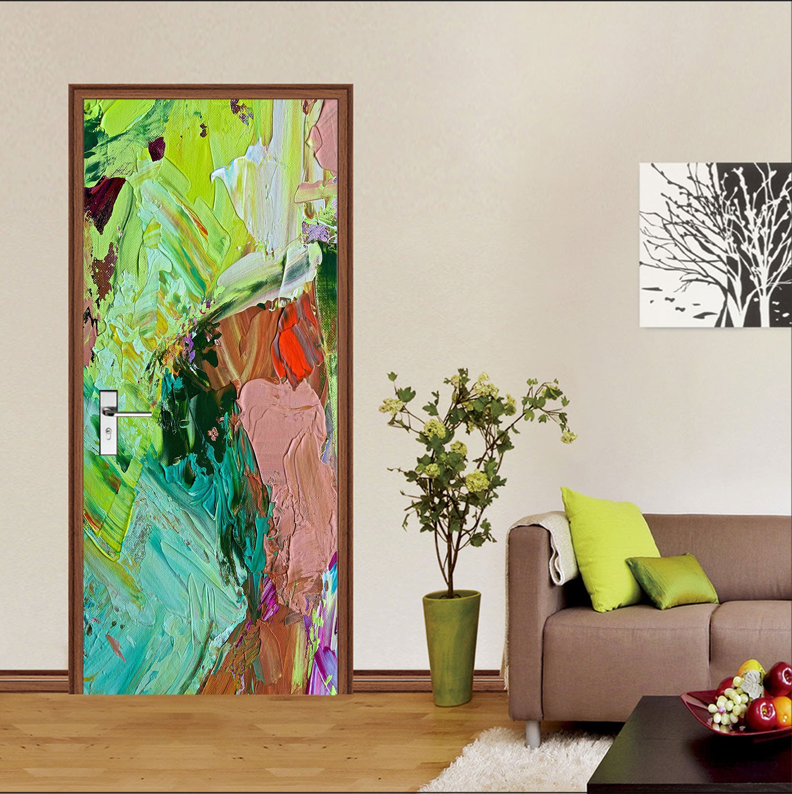 3D Paint Pattern 93123 Allan P. Friedlander Door Mural