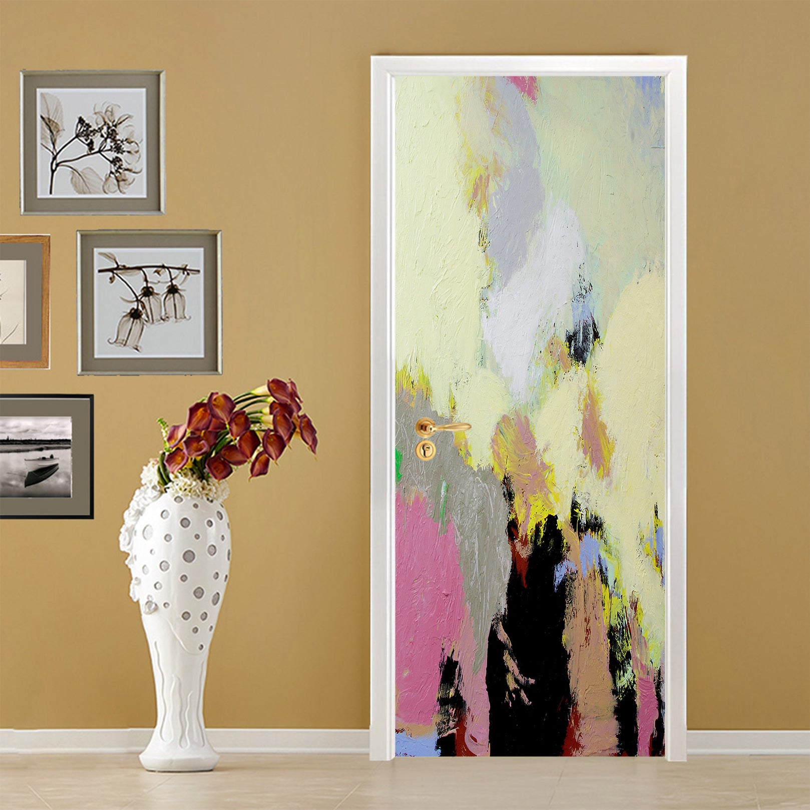 3D Pigment Pattern 93172 Allan P. Friedlander Door Mural
