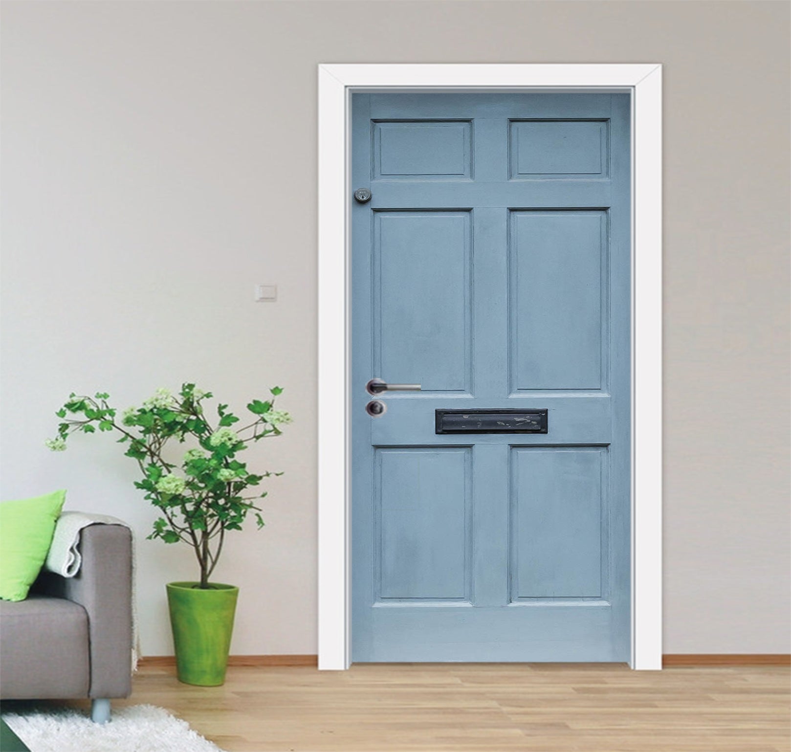 3D Retro Bronze Door 046 Door Mural