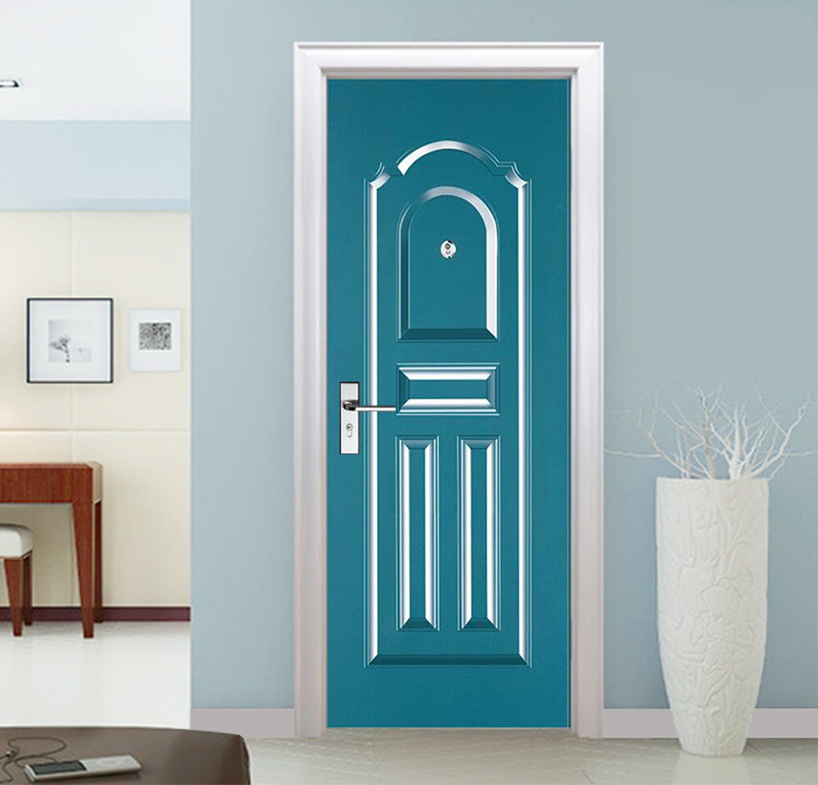 3D Classic Gate 40 Door Mural Wallpaper AJ Wallpaper 