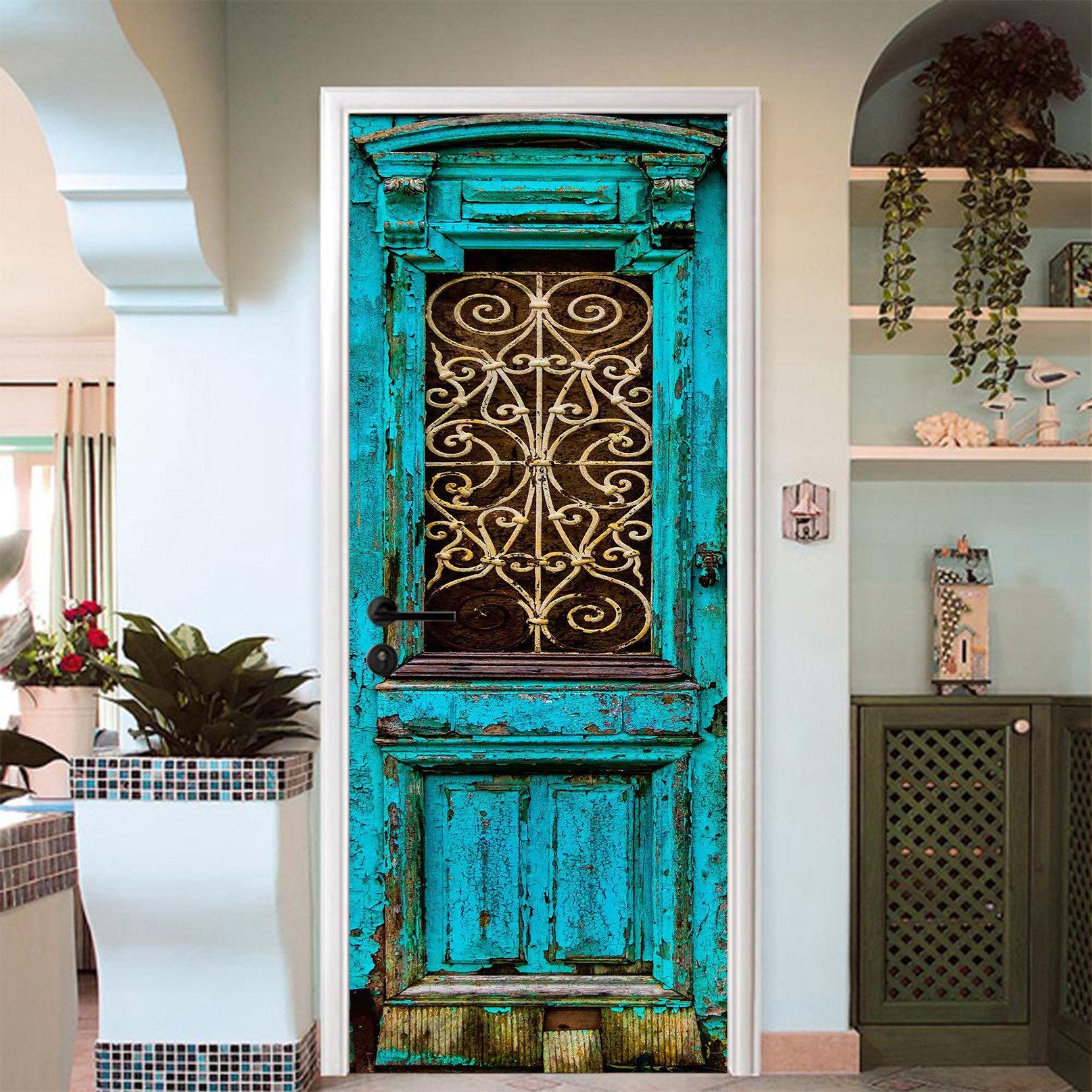 3D Mottled Patterns 03 Door Mural Wallpaper AJ Wallpaper 