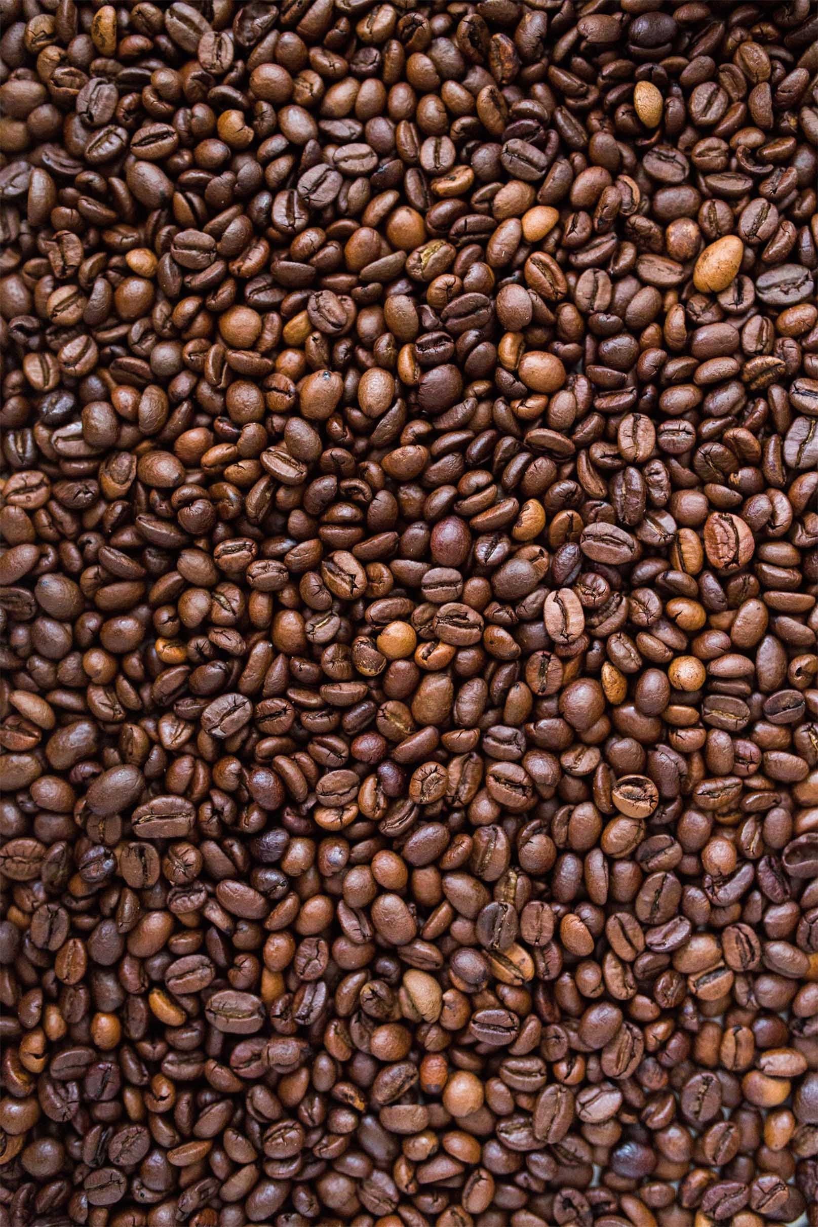 3D Coffee Beans Heap 1138 Stair Risers Wallpaper AJ Wallpaper 