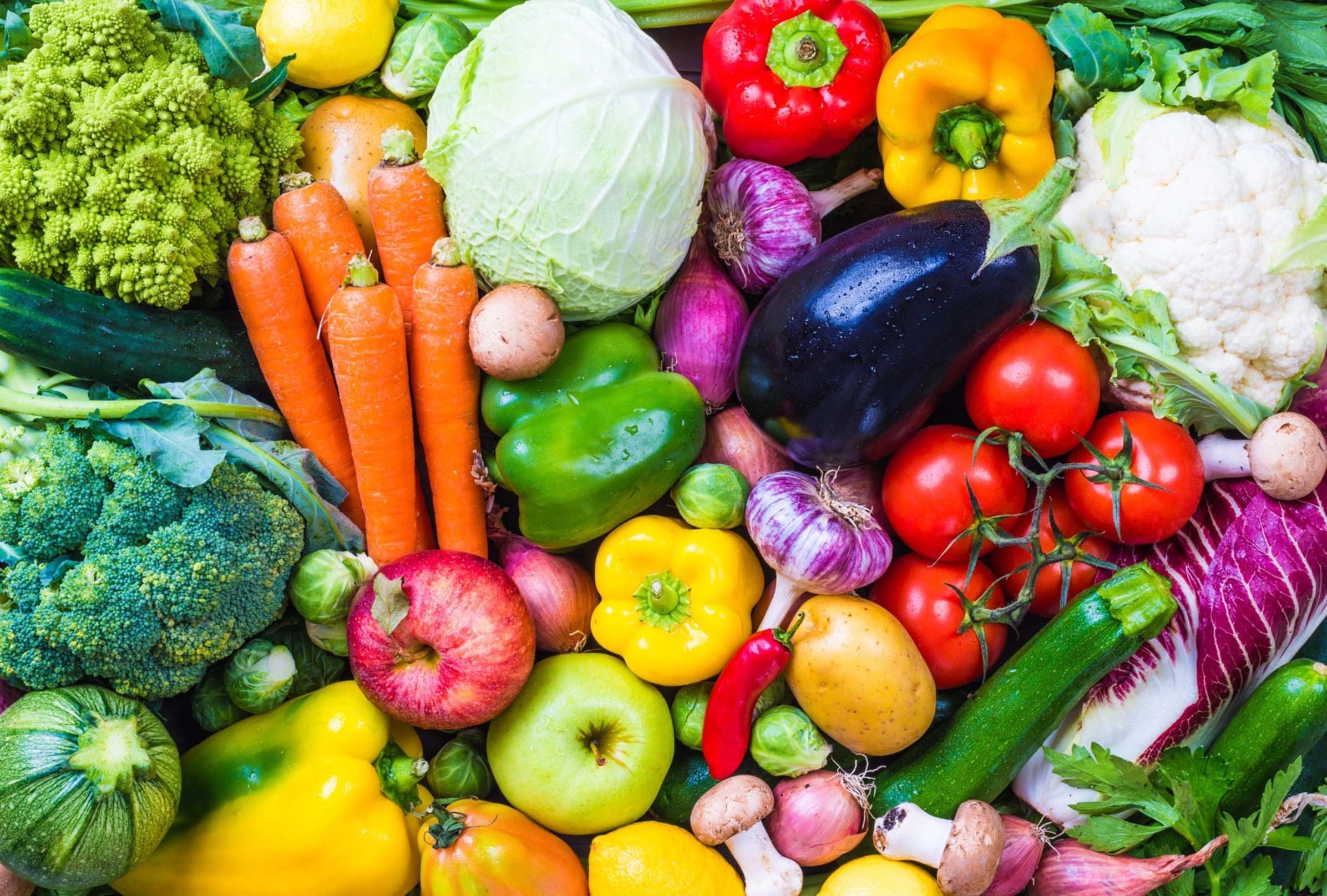 3D Colored Vegetables 583 Kitchen Mat Floor Mural Wallpaper AJ Wallpaper 