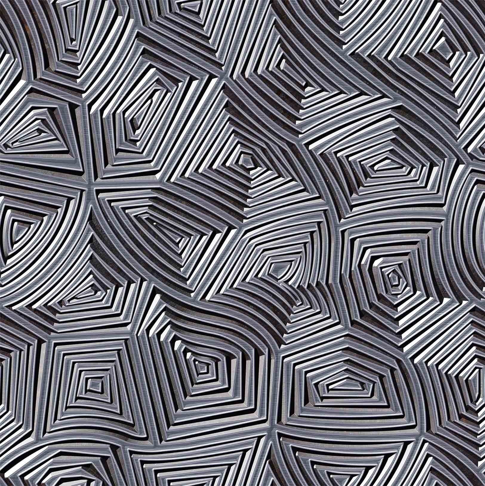 3D Stripes Pattern 1331 Stair Risers Wallpaper AJ Wallpaper 