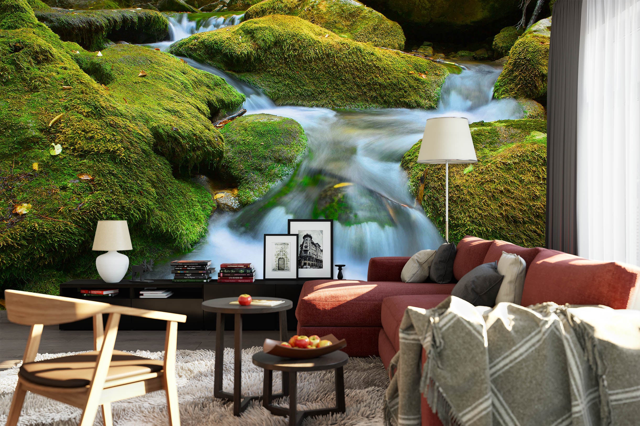 3D Waterfall 1445 Wall Murals