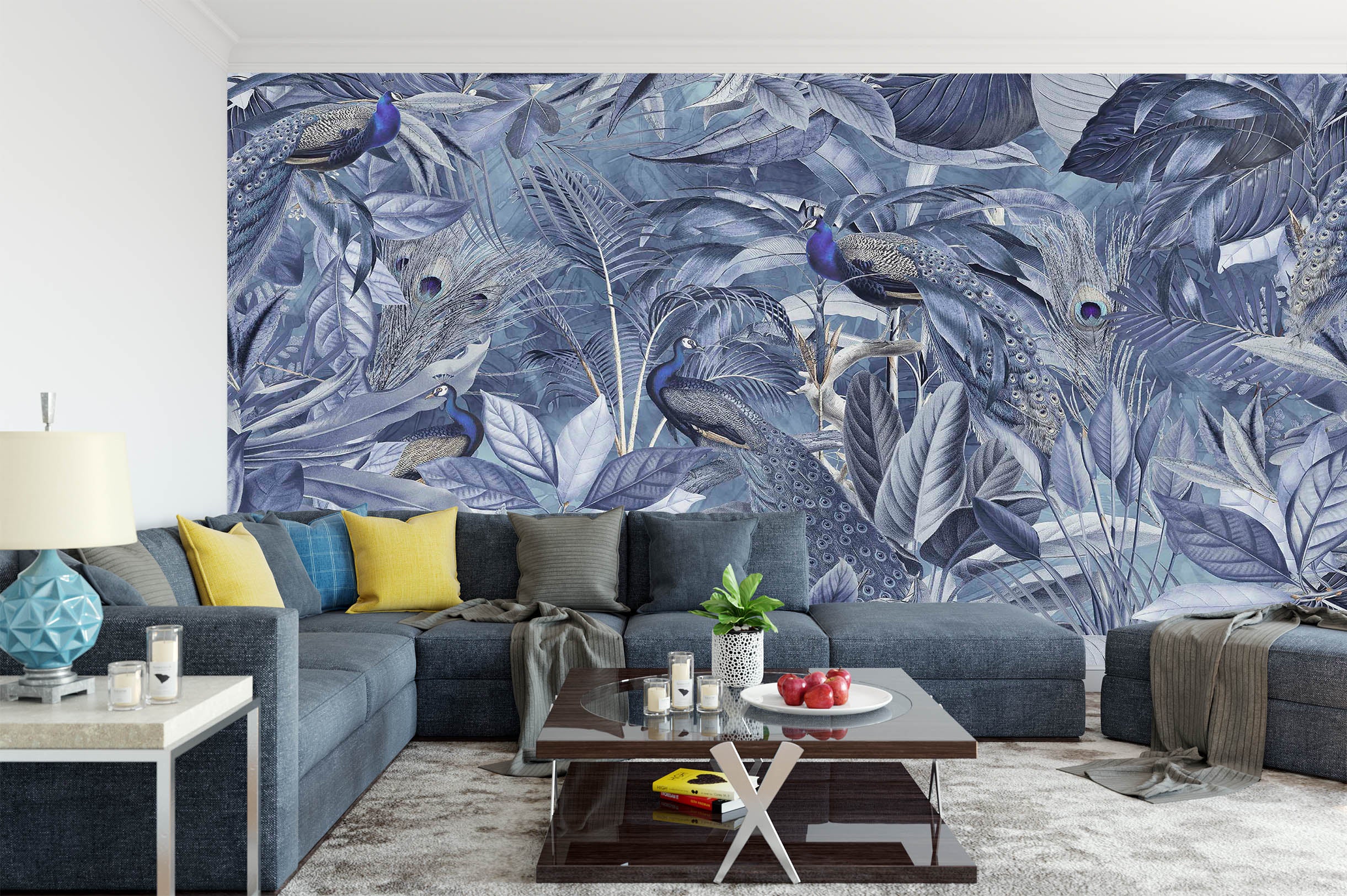 3D Night Forest 1006 Andrea haase Wall Mural Wall Murals