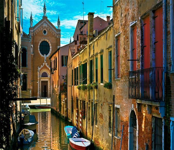 3D Venice Water Town 34 Wallpaper AJ Wallpaper 