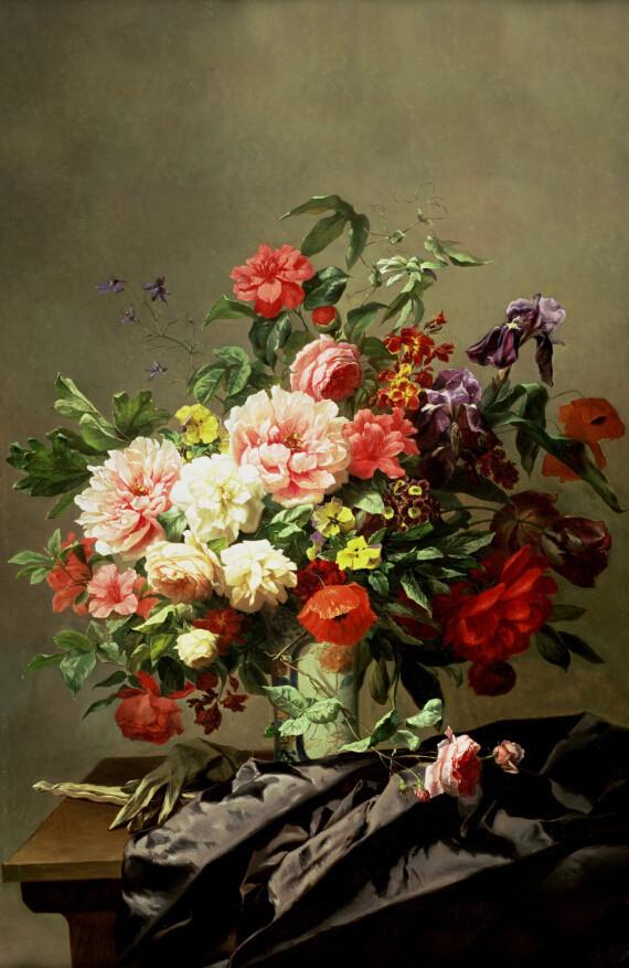 Lush Vase Wallpaper AJ Wallpaper 2 