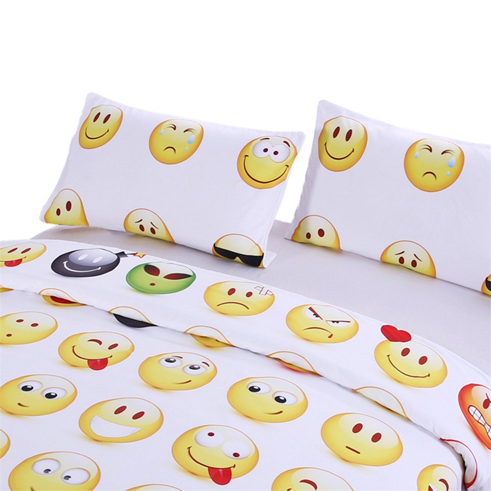 3D Chat Expression 121 Bed Pillowcases Quilt Wallpaper AJ Wallpaper 