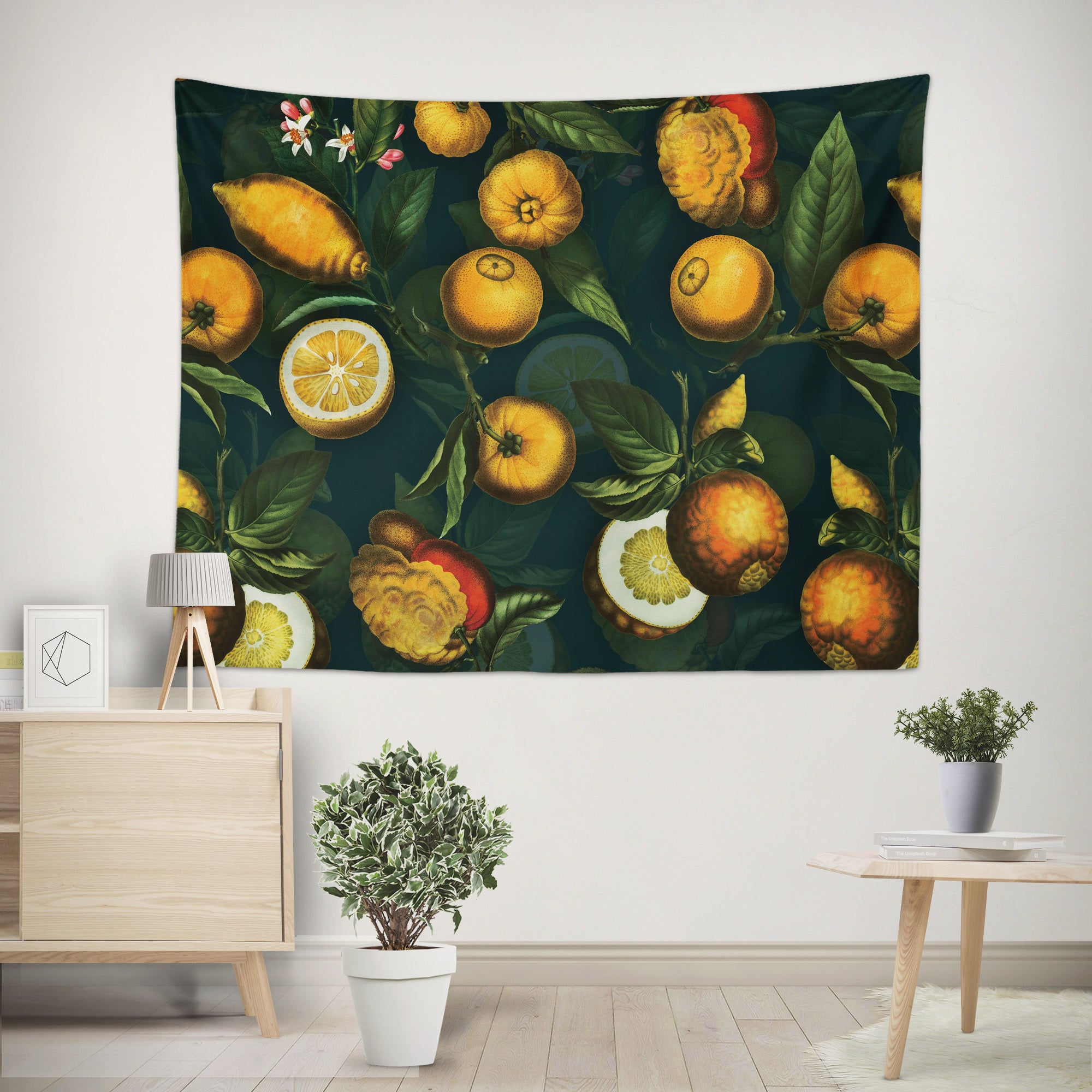 3D Yellow Fruit 5337 Uta Naumann Tapestry Hanging Cloth Hang