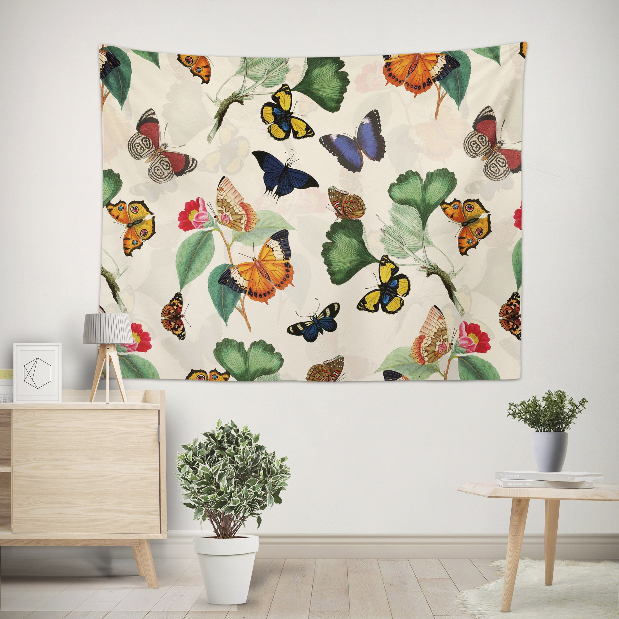 3D Colorful Butterfly 5324 Uta Naumann Tapestry Hanging Cloth Hang