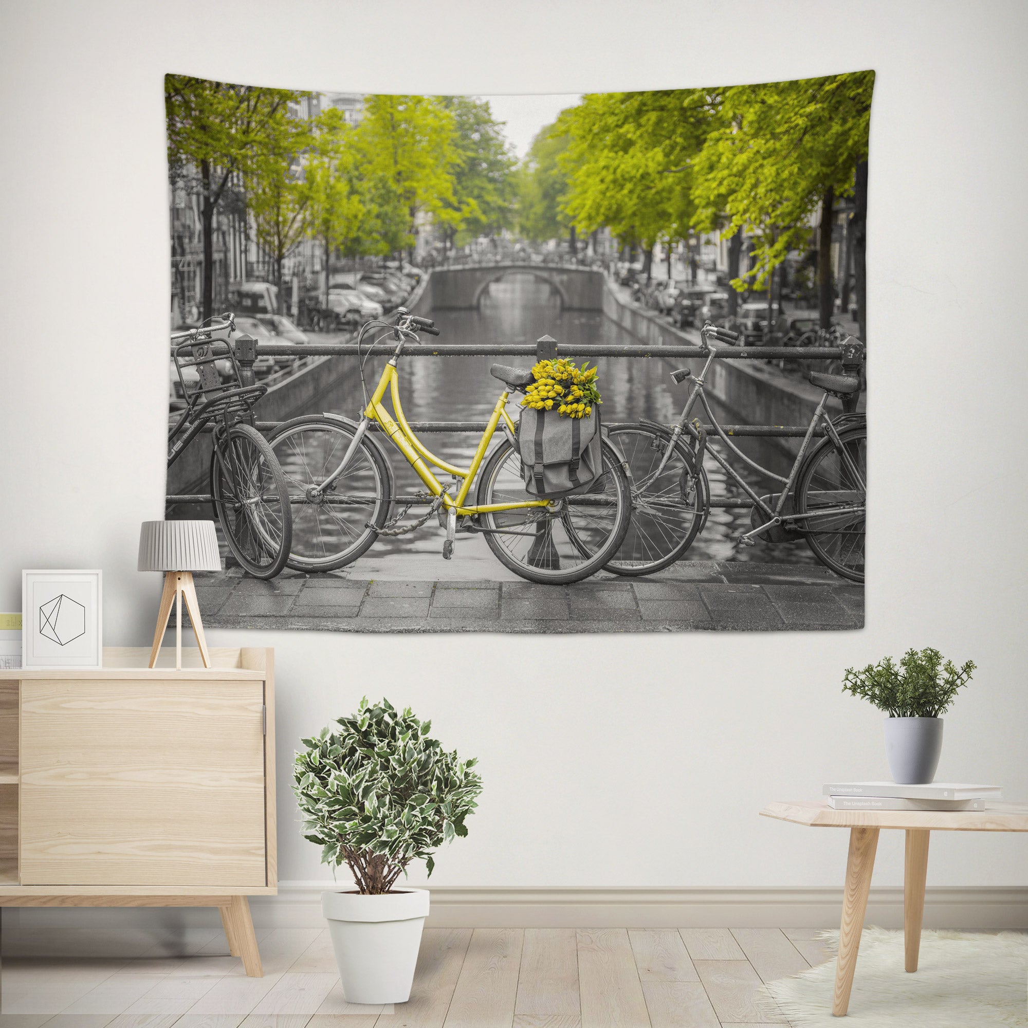 3D River Bike 116115 Assaf Frank Tapestry Hanging Cloth Hang
