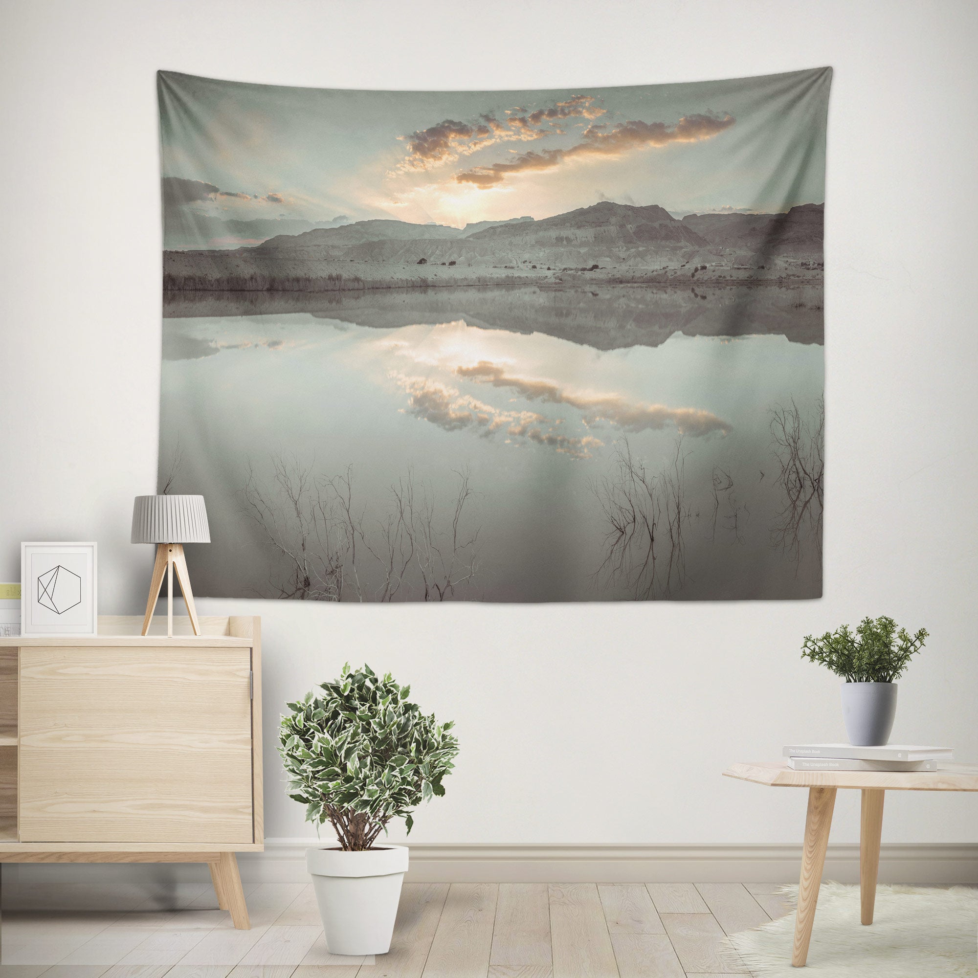 3D Cloud Lake 116108 Assaf Frank Tapestry Hanging Cloth Hang